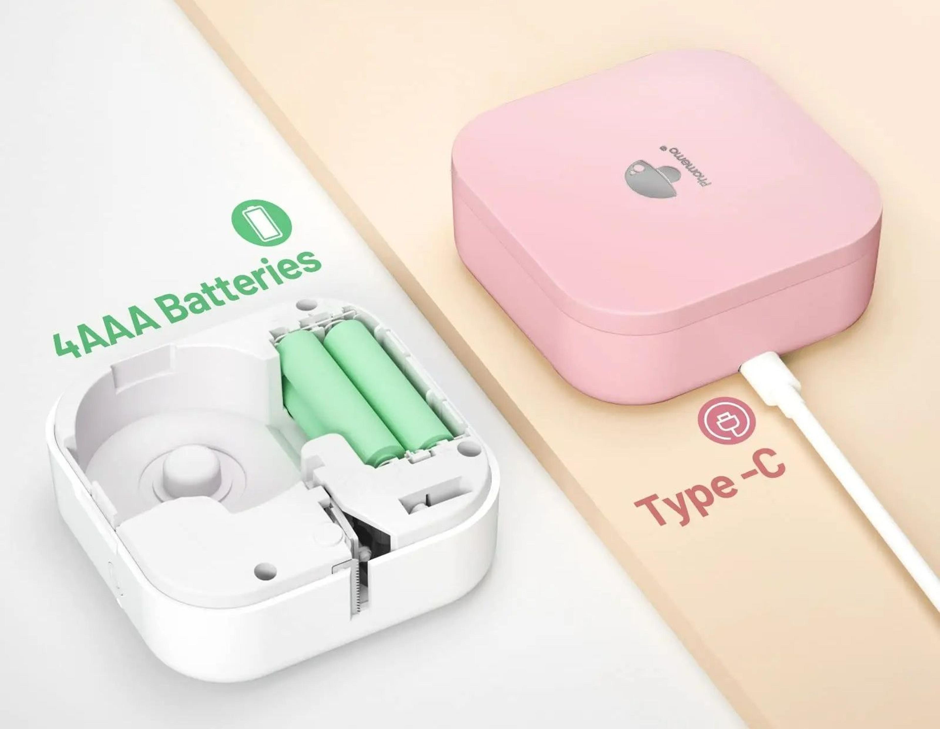 portable pocket bluetooth thermal label maker