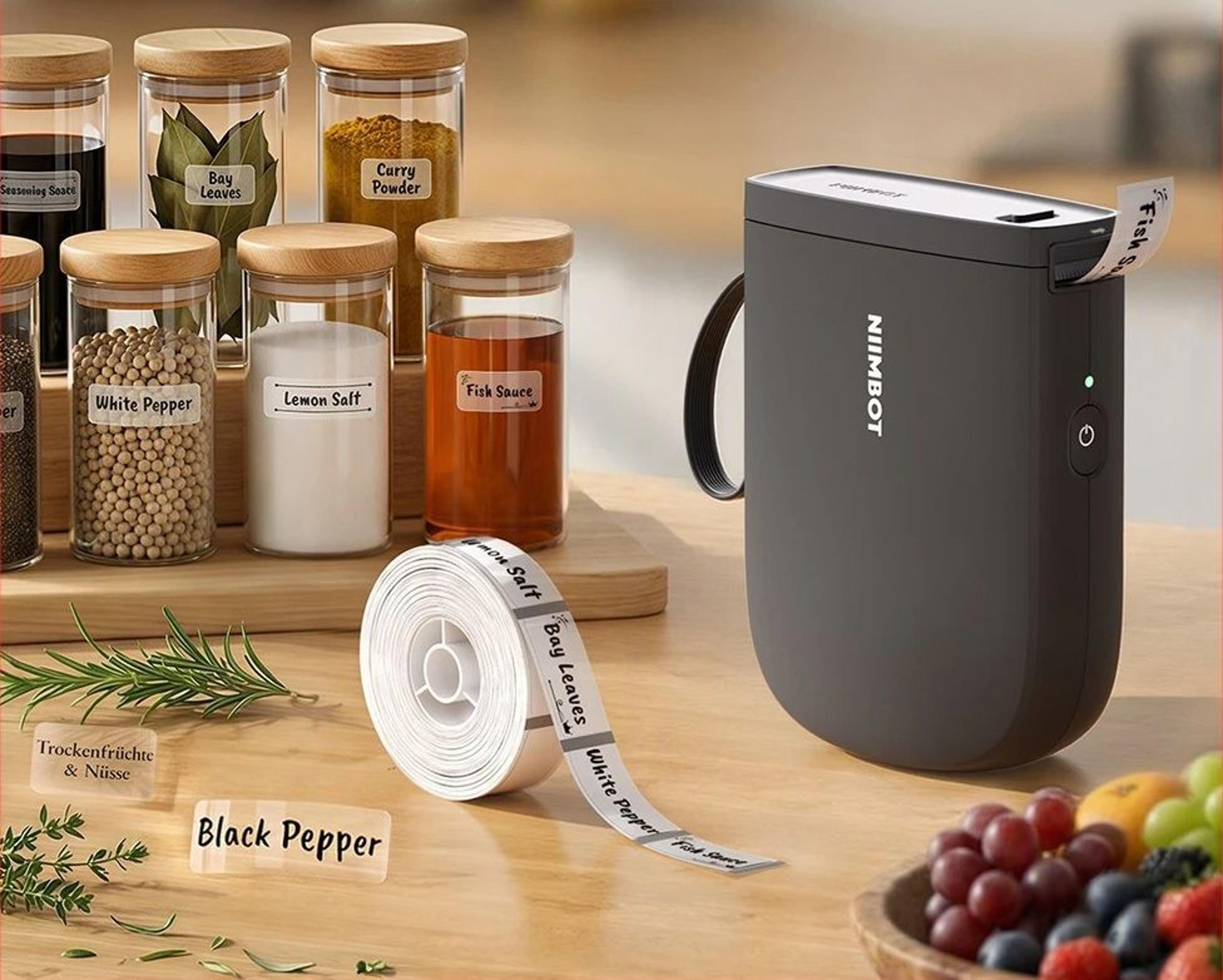 wireless 300 dpi mini thermal label printer