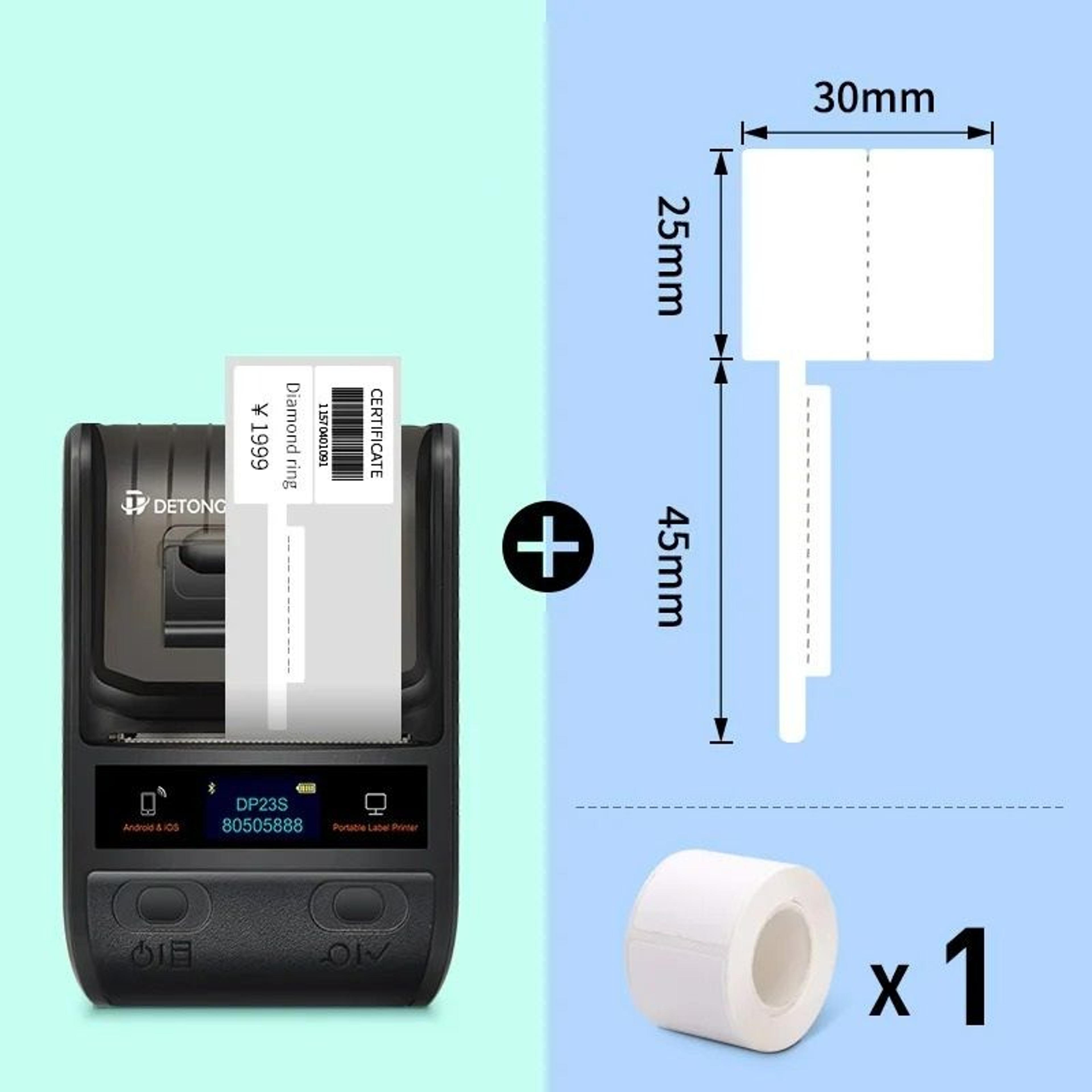 elite commercial bluetooth thermal label printer