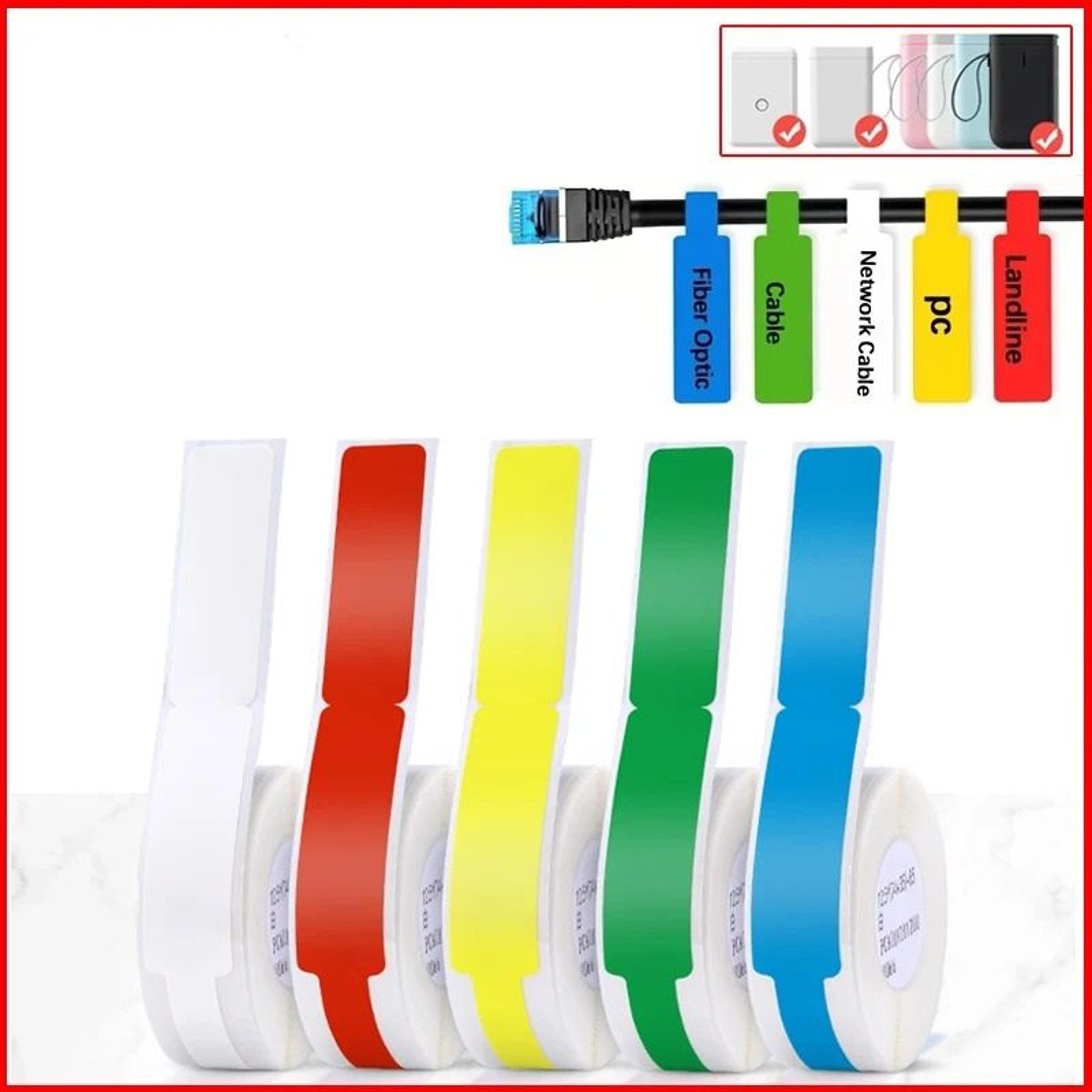 color cable & wire thermal label rolls