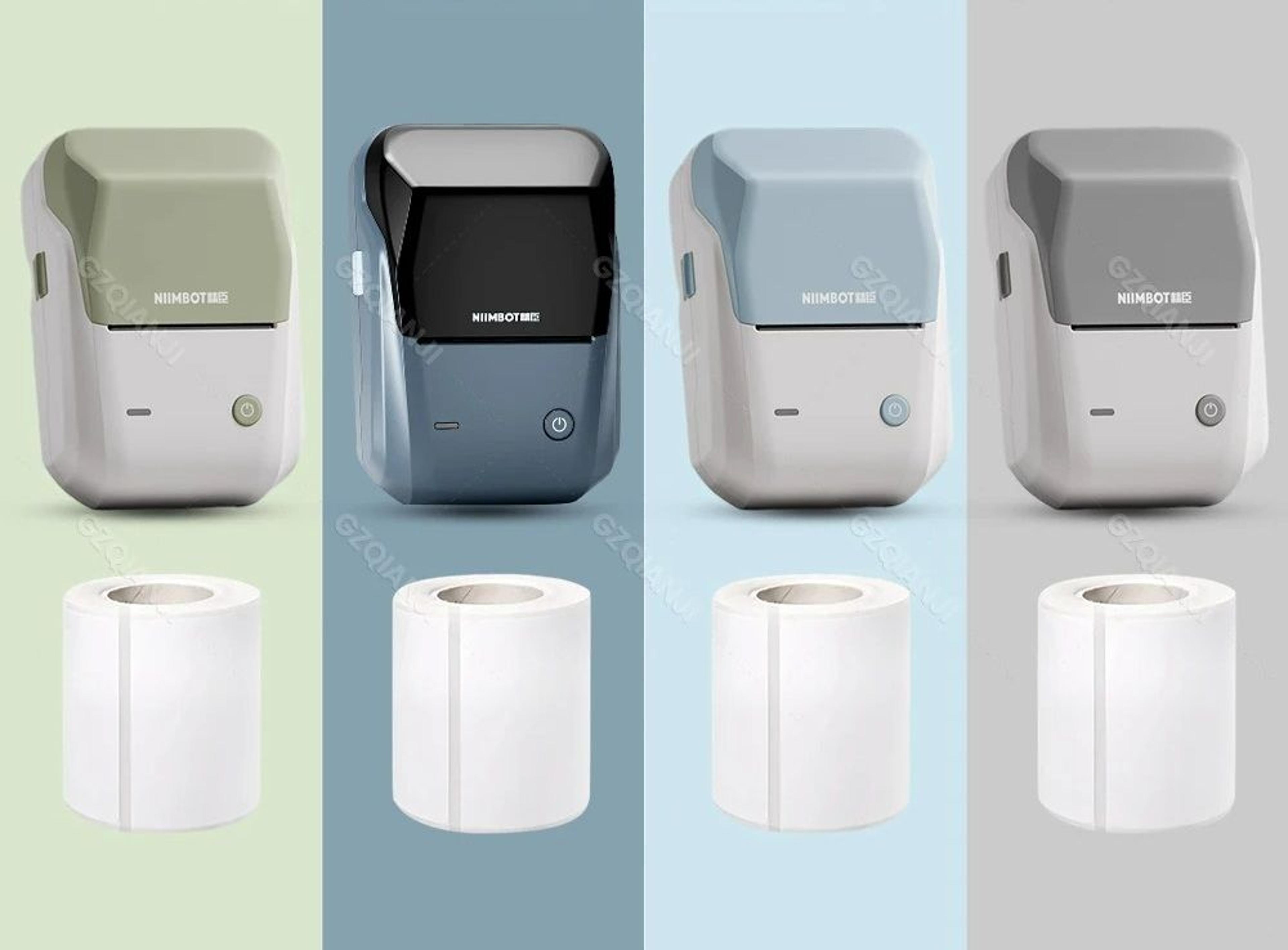 portable wireless bluetooth thermal label printer