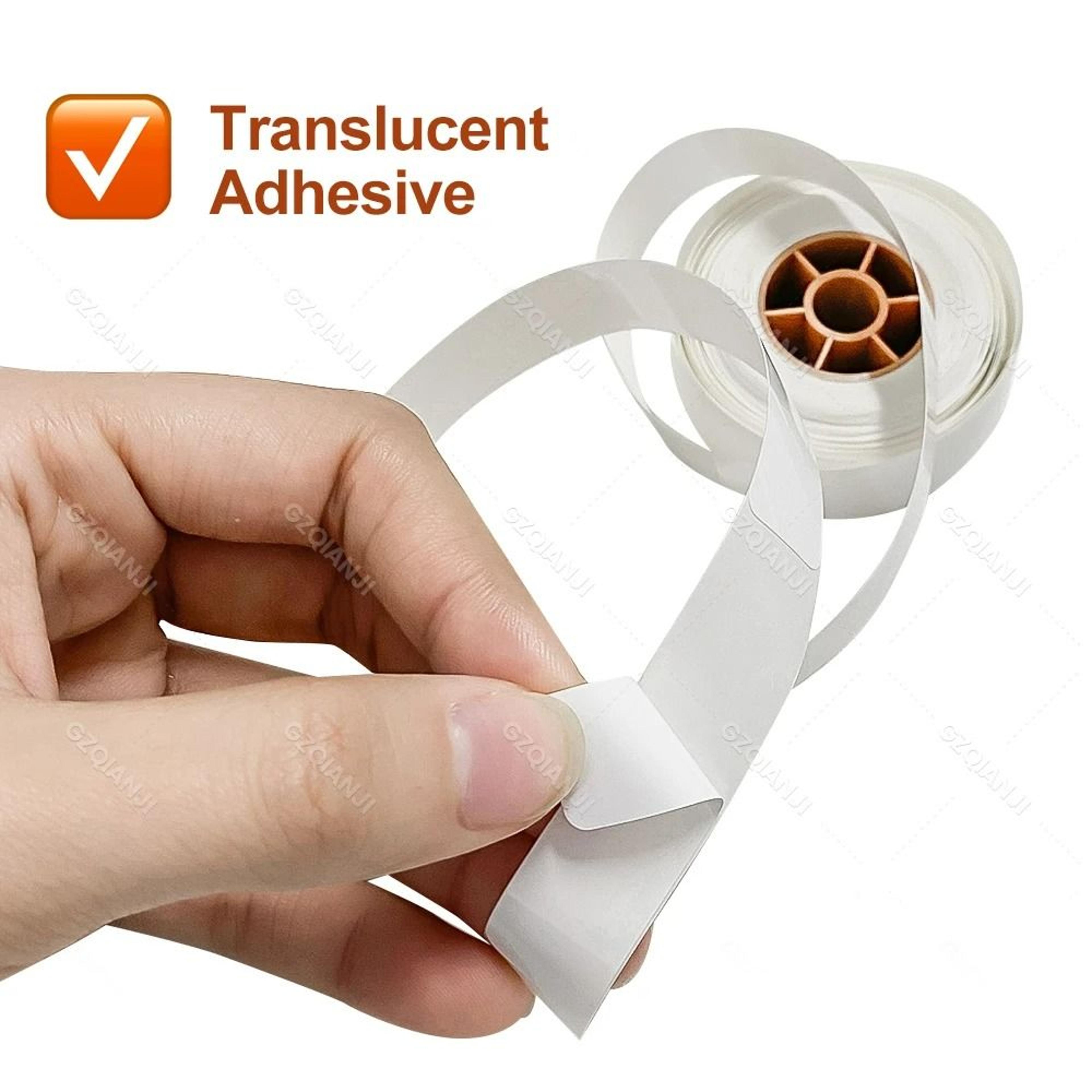 white self-adhesive thermal label rolls