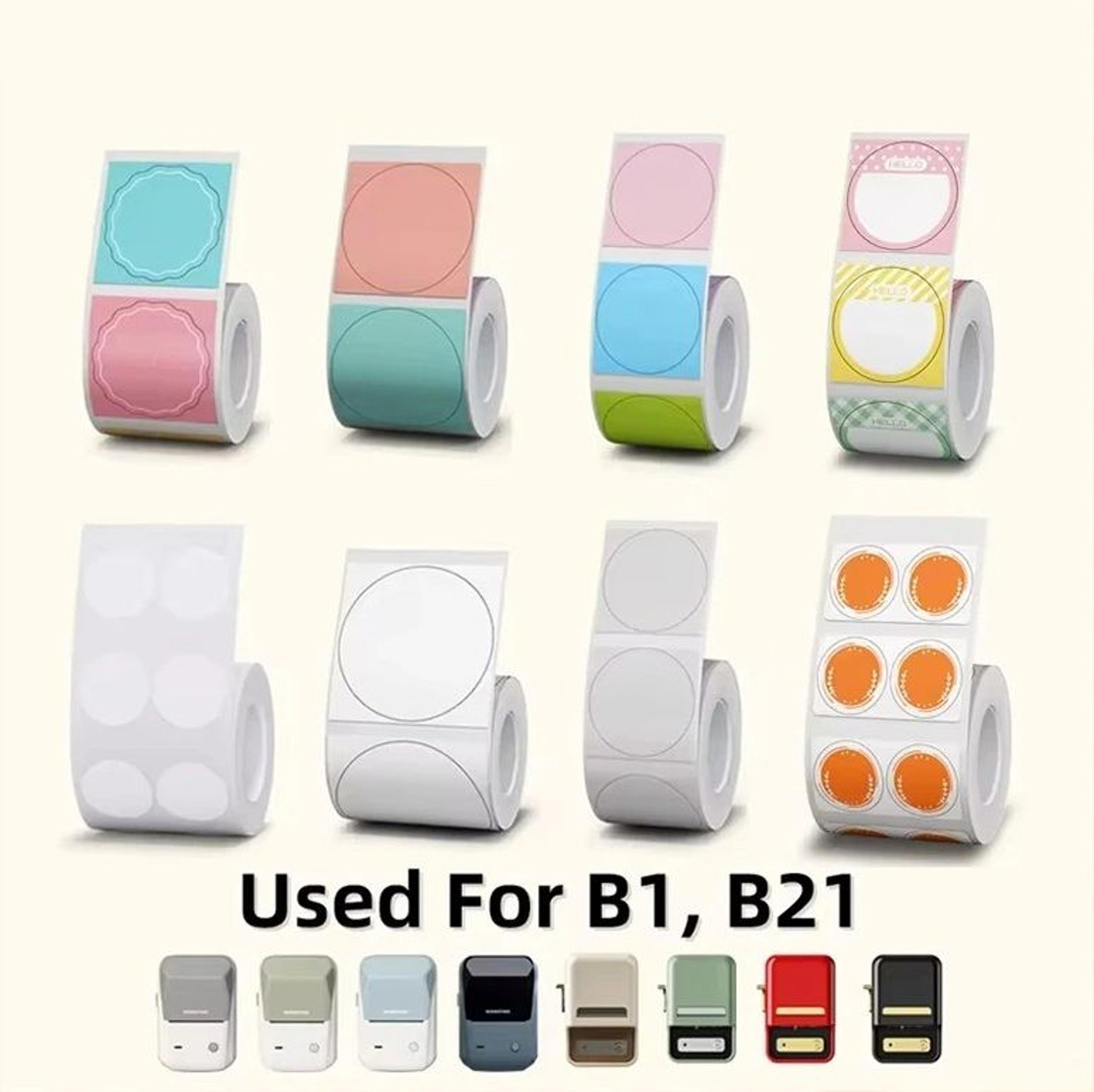 cartoon pattern thermal label sticker rolls