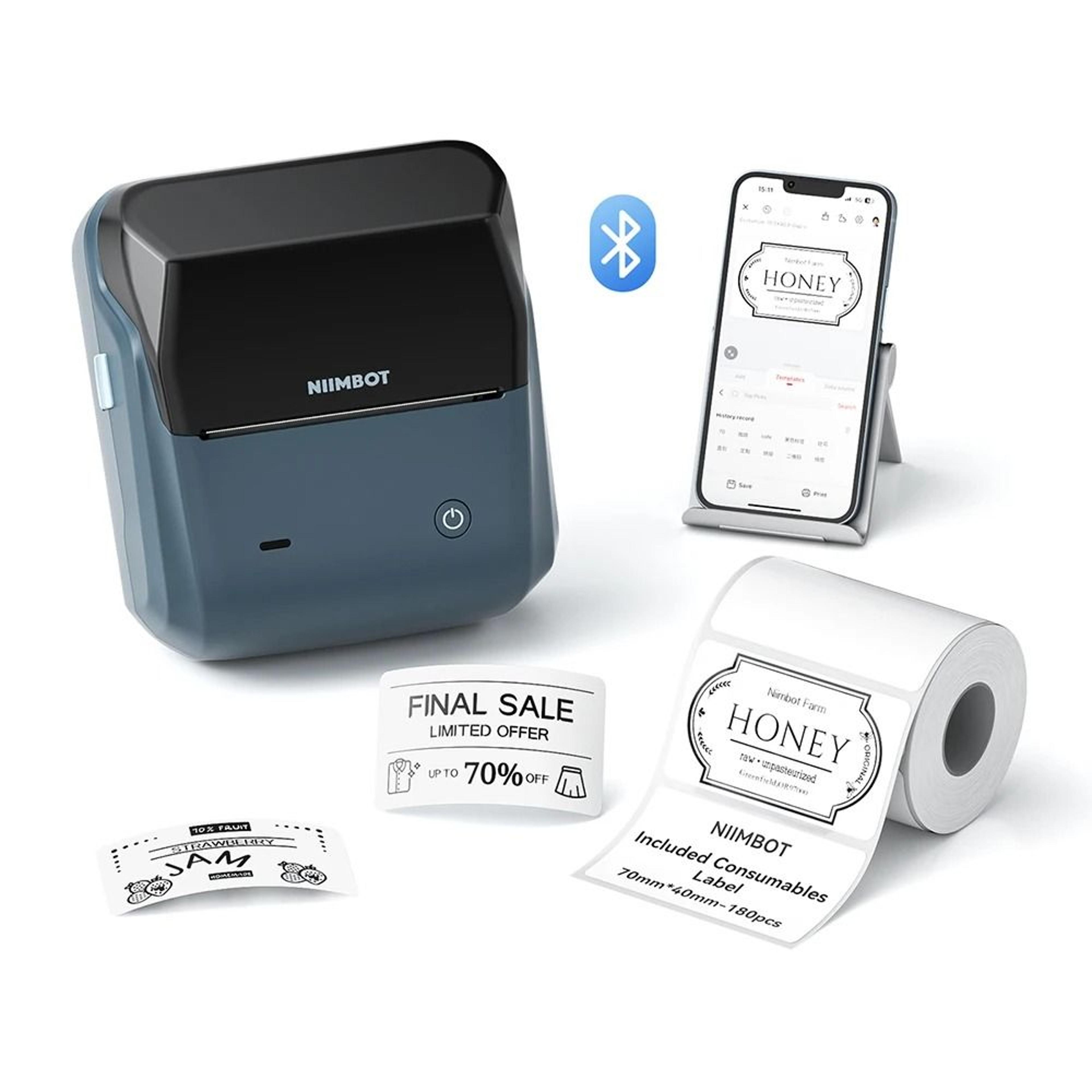 wireless 3-inch commercial label printer