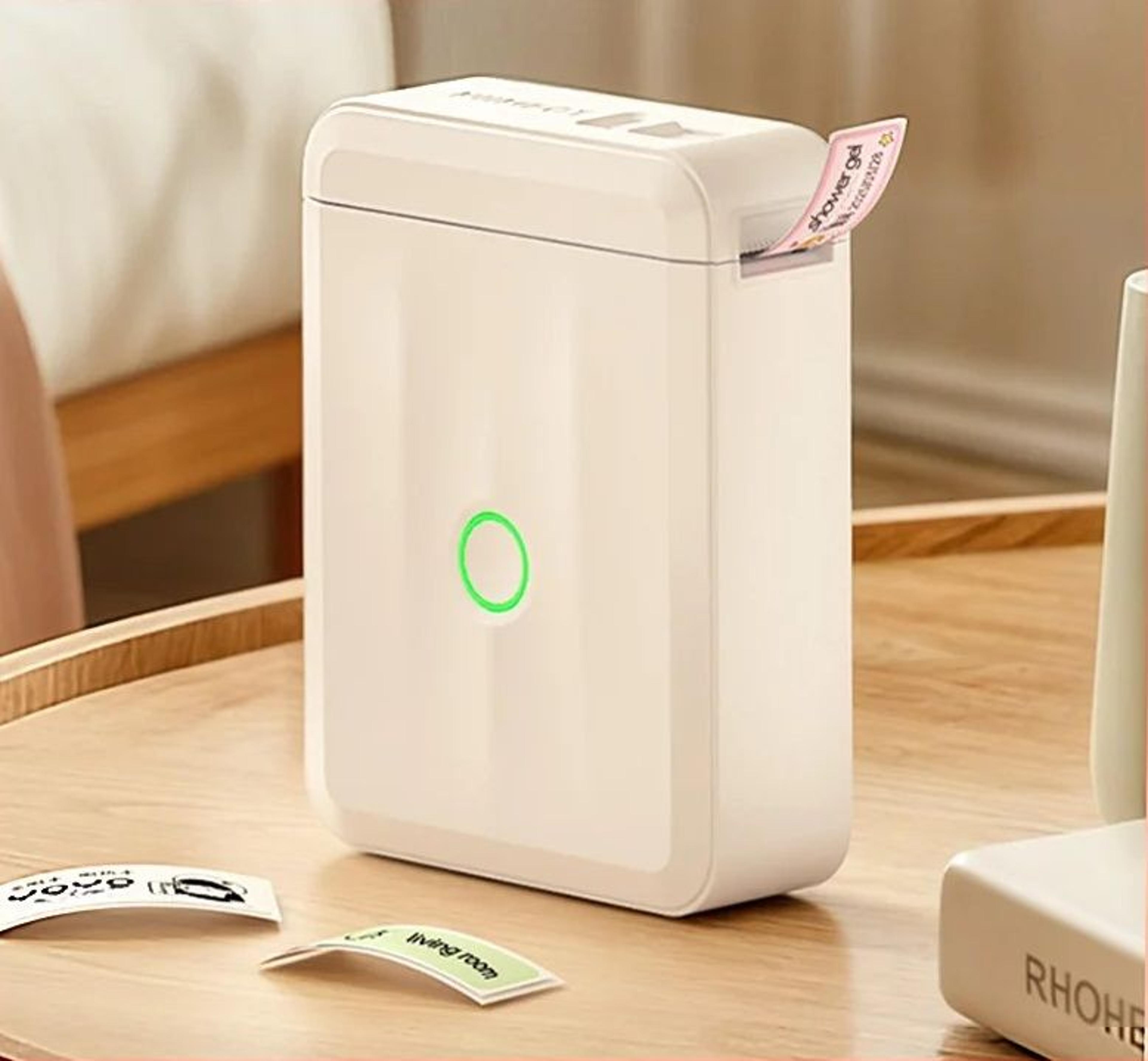 mini portable self-adhesive thermal label maker