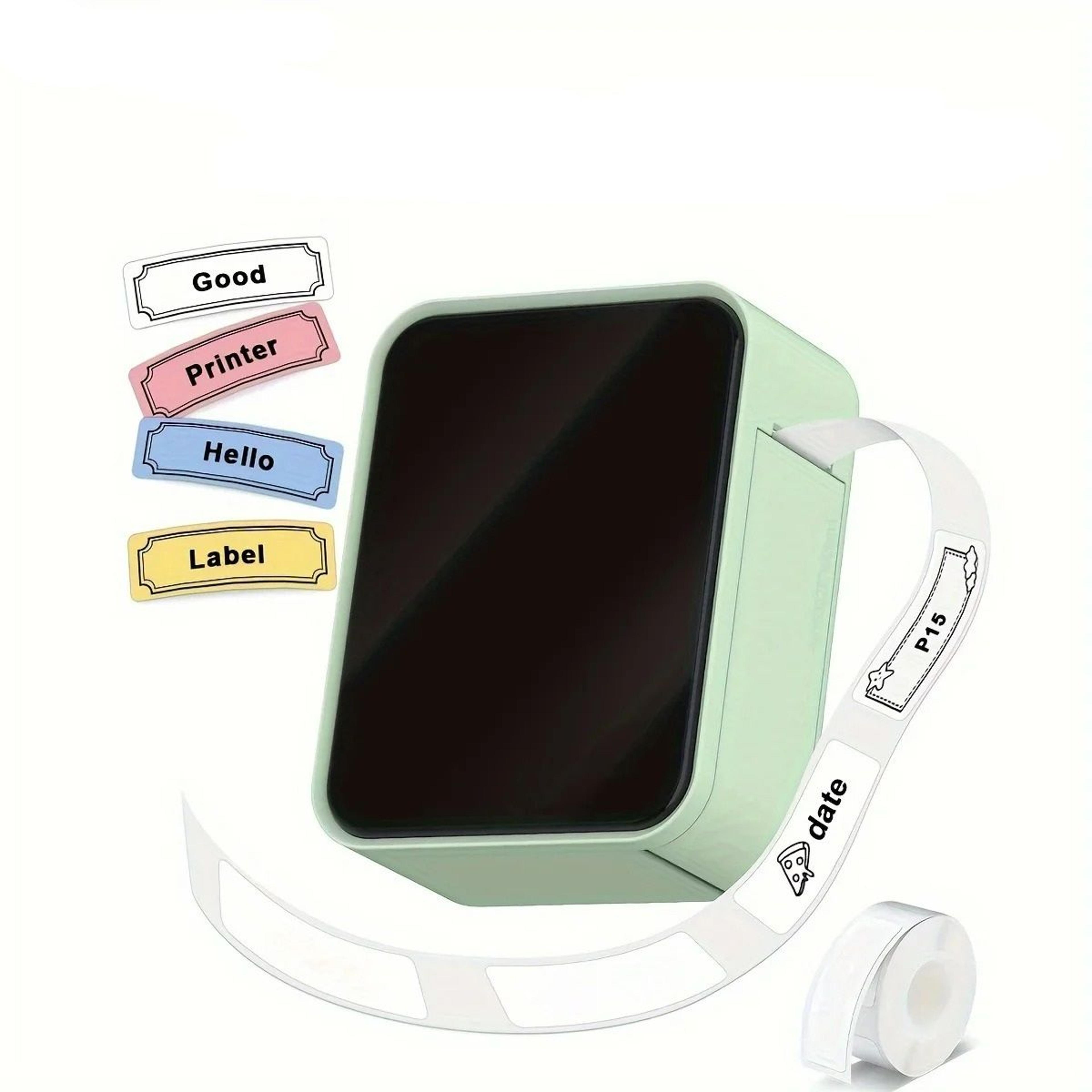 mini portable wireless thermal label printer