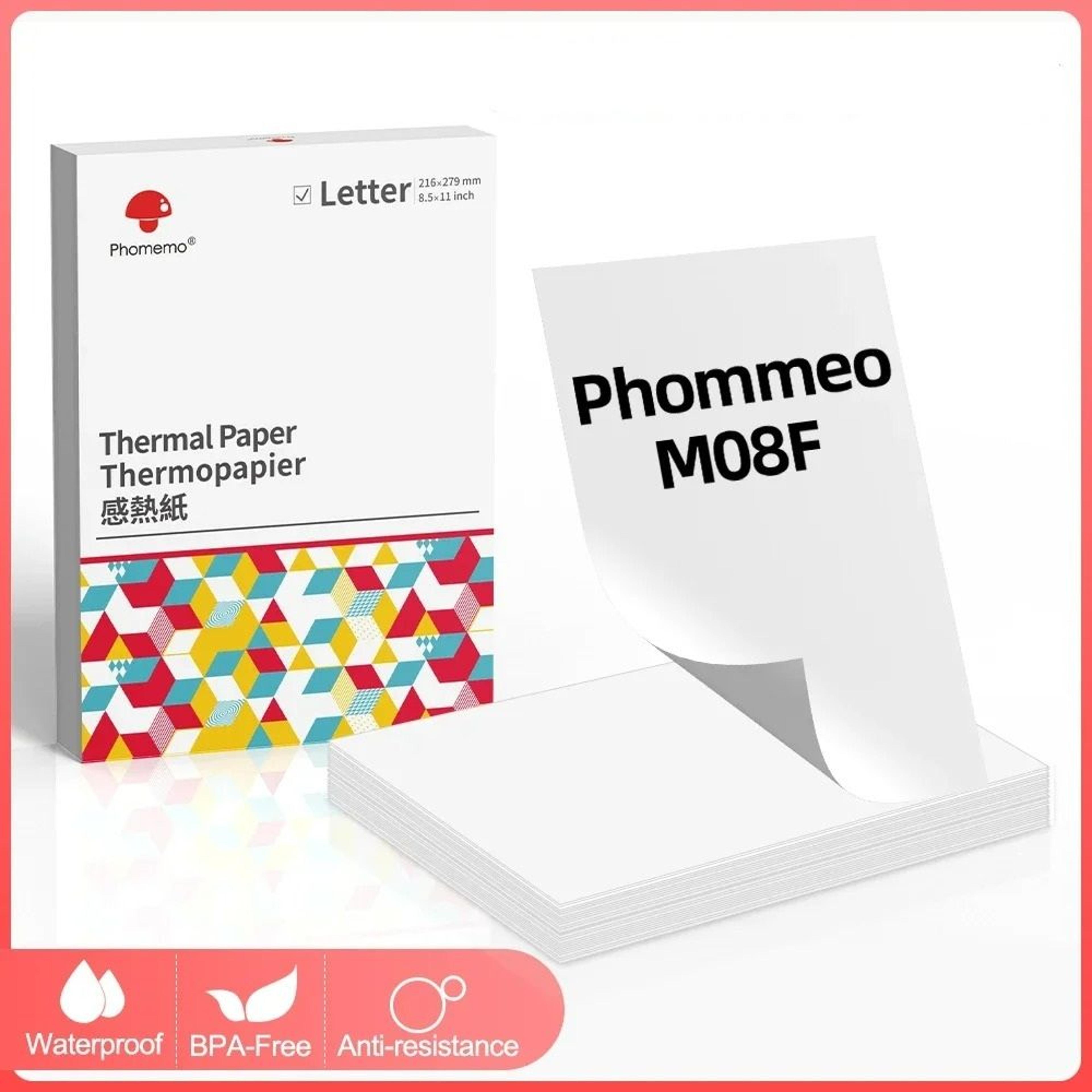 a4 thermal printer paper (100 sheets / 10-year archival)