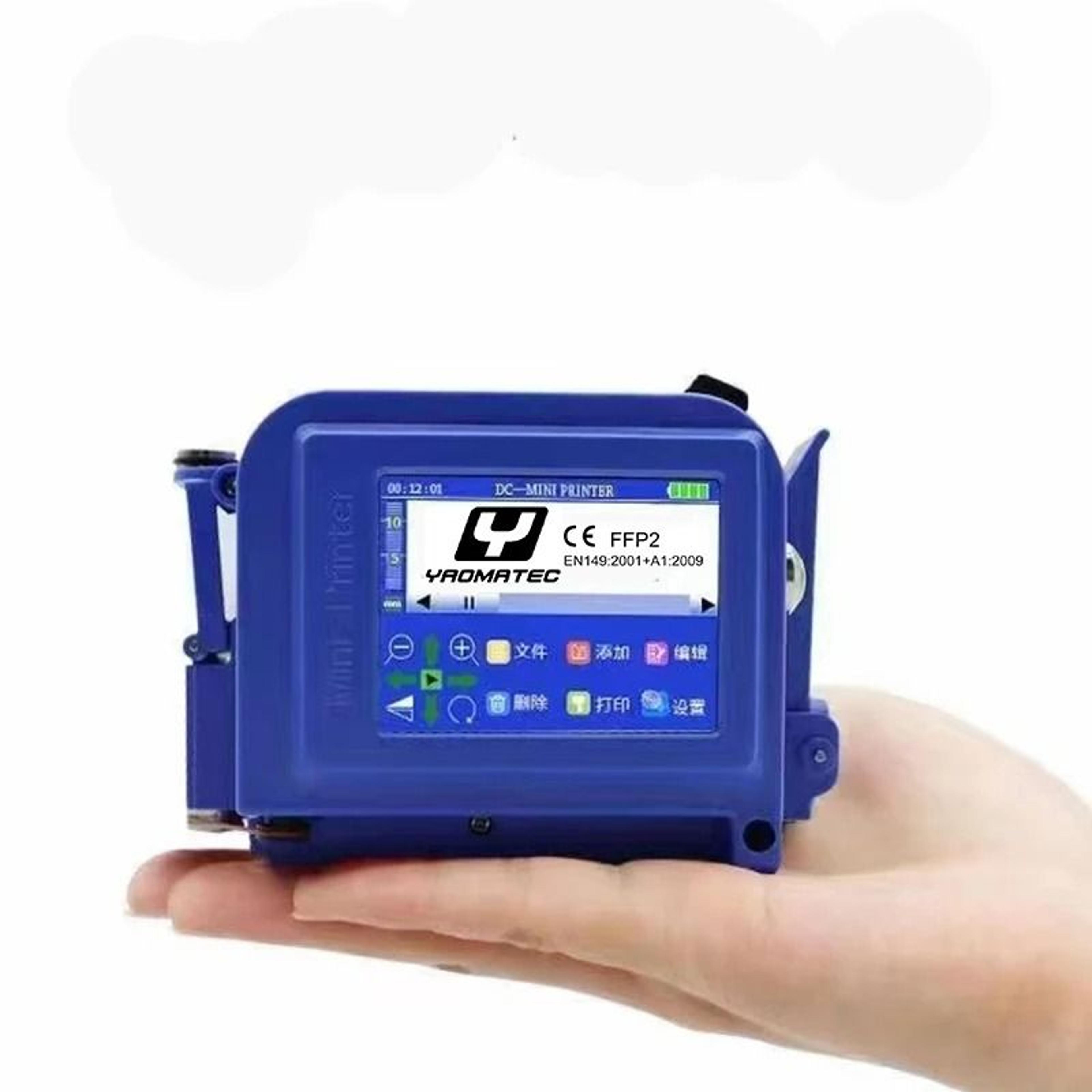 25-language 12.7mm mini portable handheld thermal inkjet printer