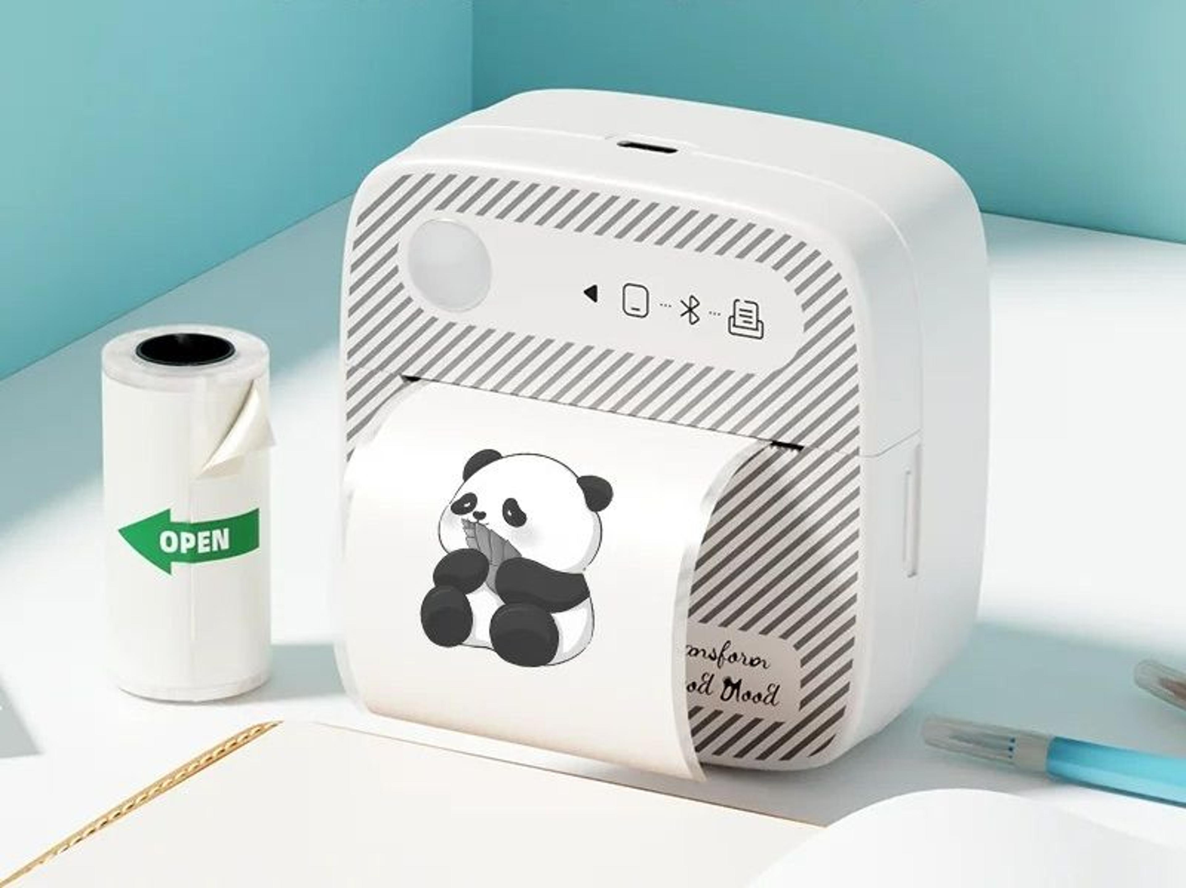wireless portable mini thermal sticker maker & price tag printer