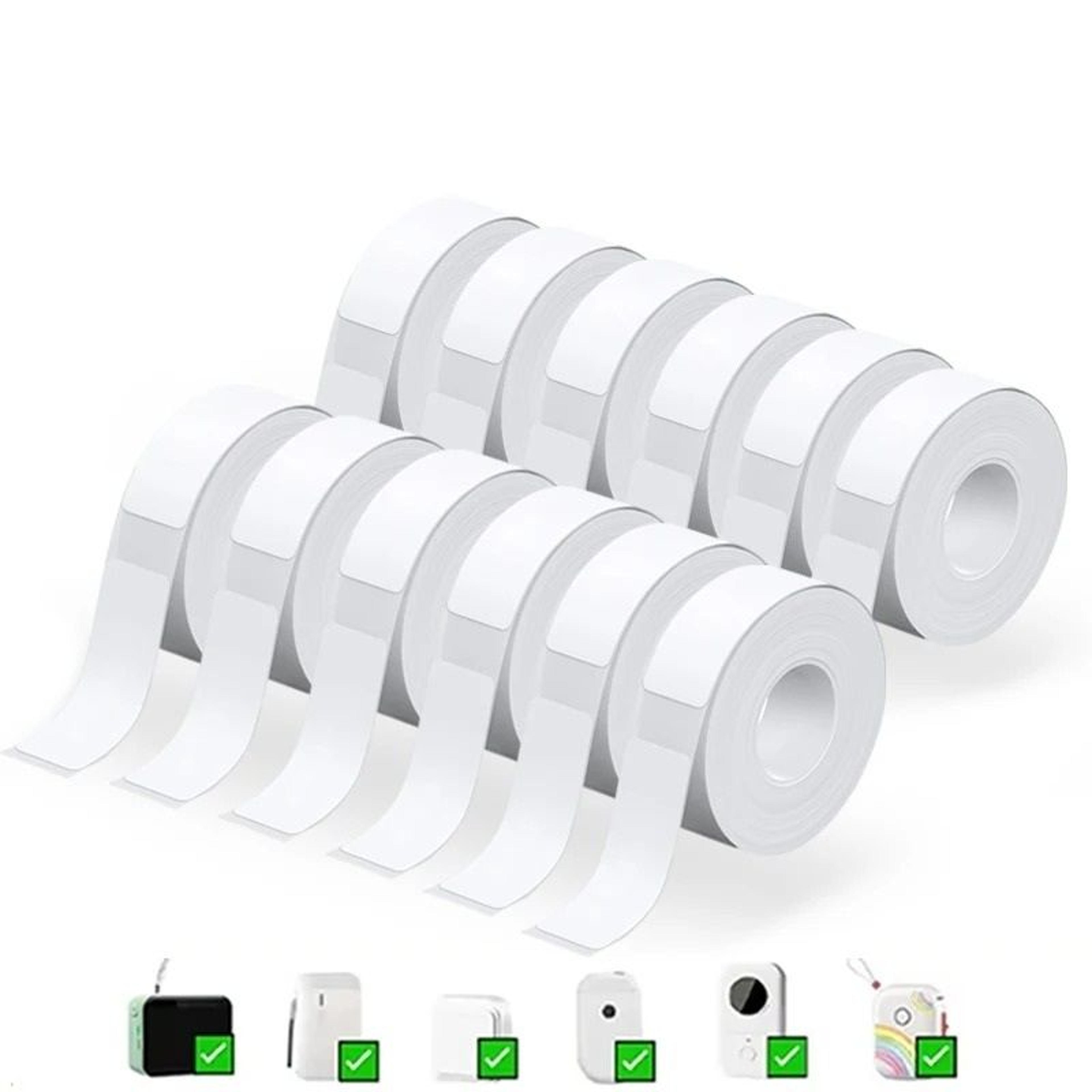 waterproof self-adhesive thermal label & transparent sticker rolls