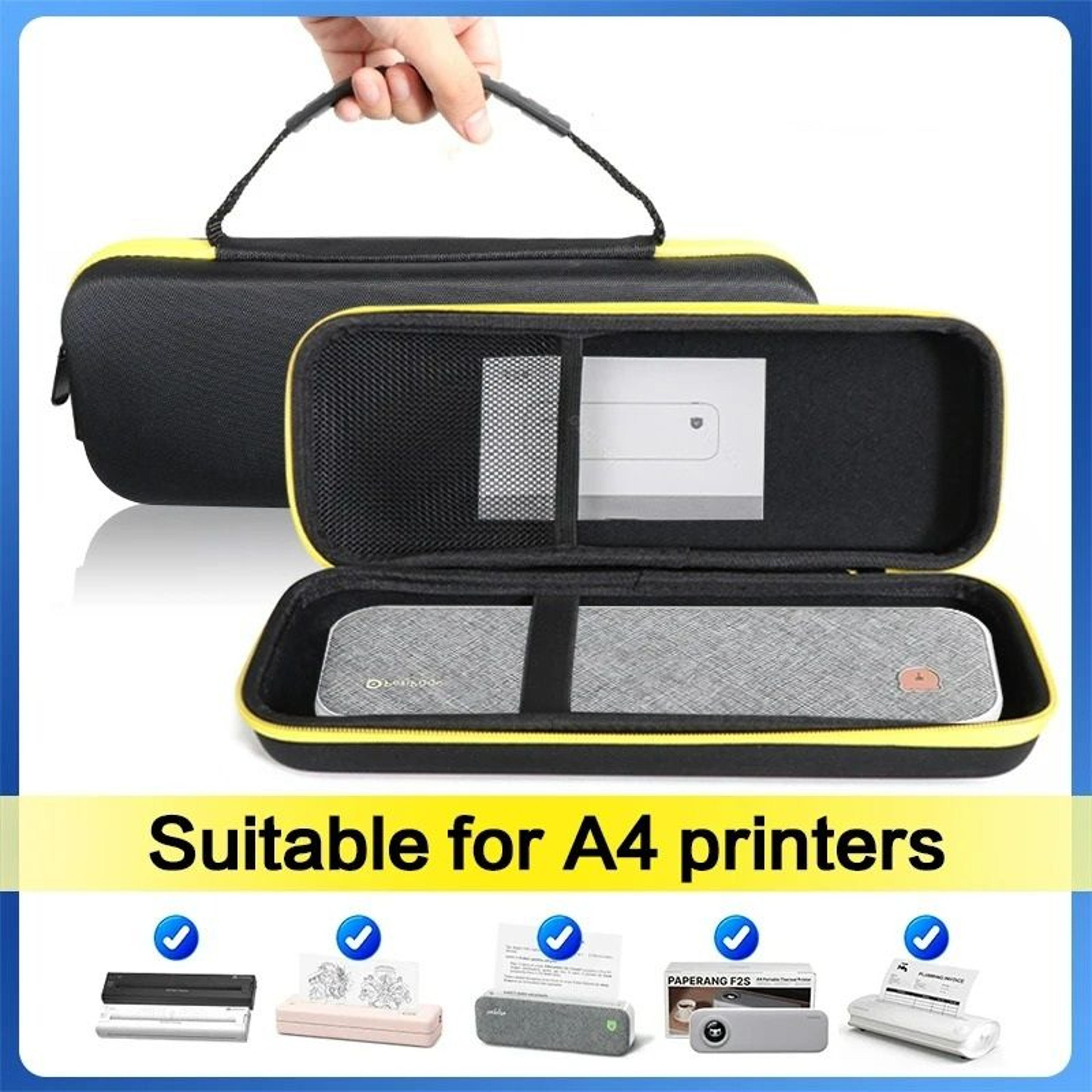 protective eva hard travel storage case for portable a4 thermal printers