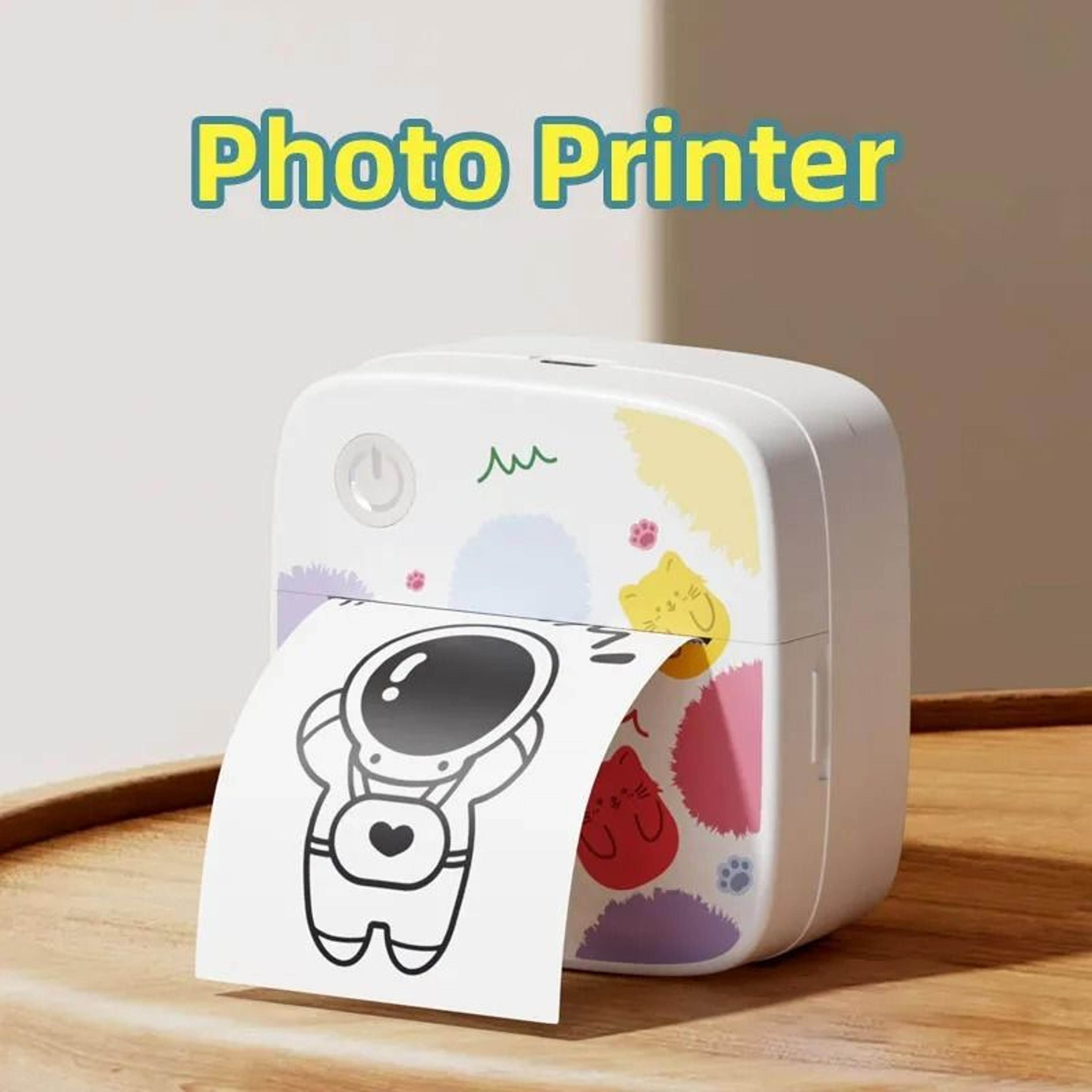 wireless portable thermal pocket printer for photo & sticker printing