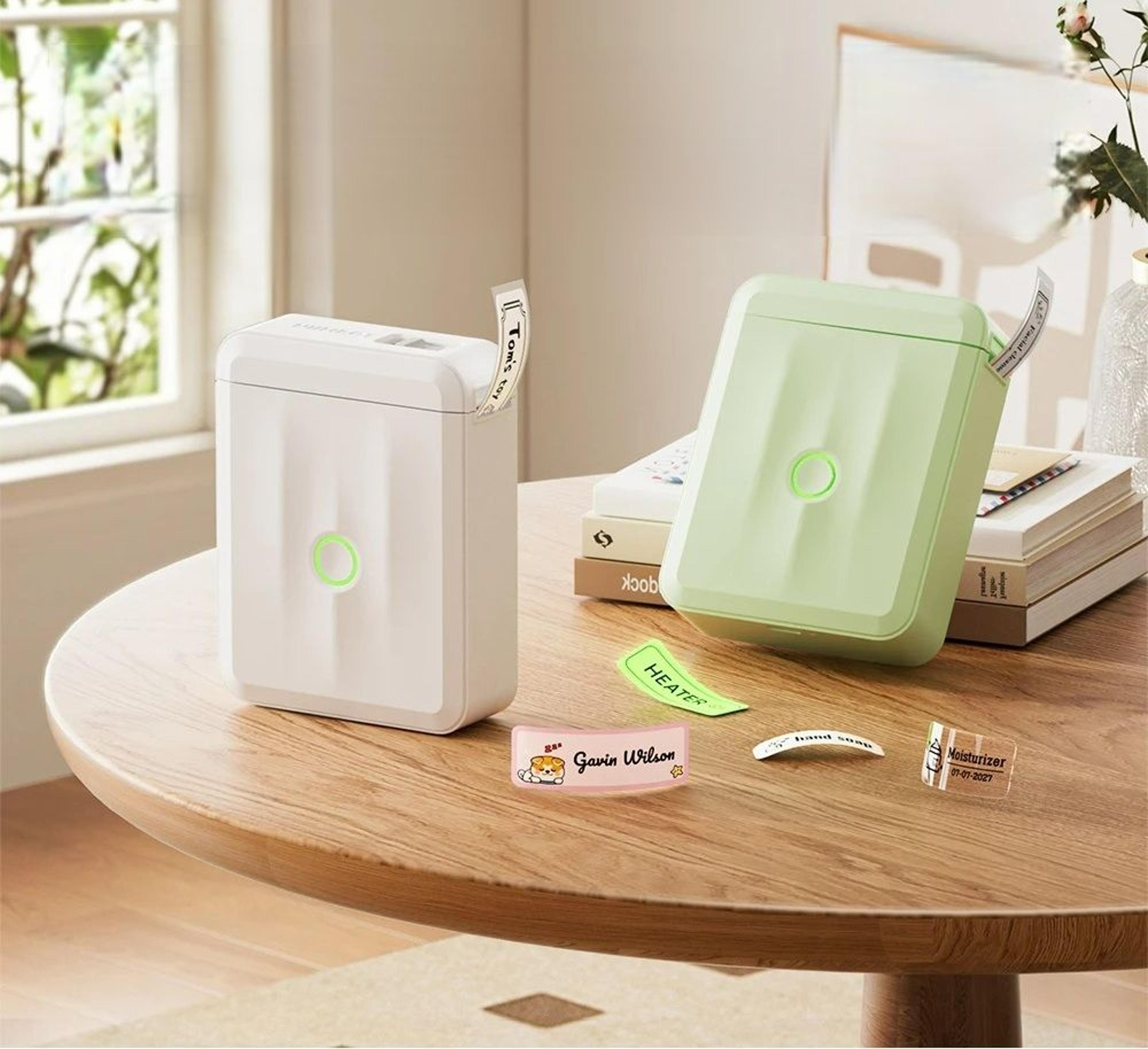 wireless mini handheld thermal label maker for home & office