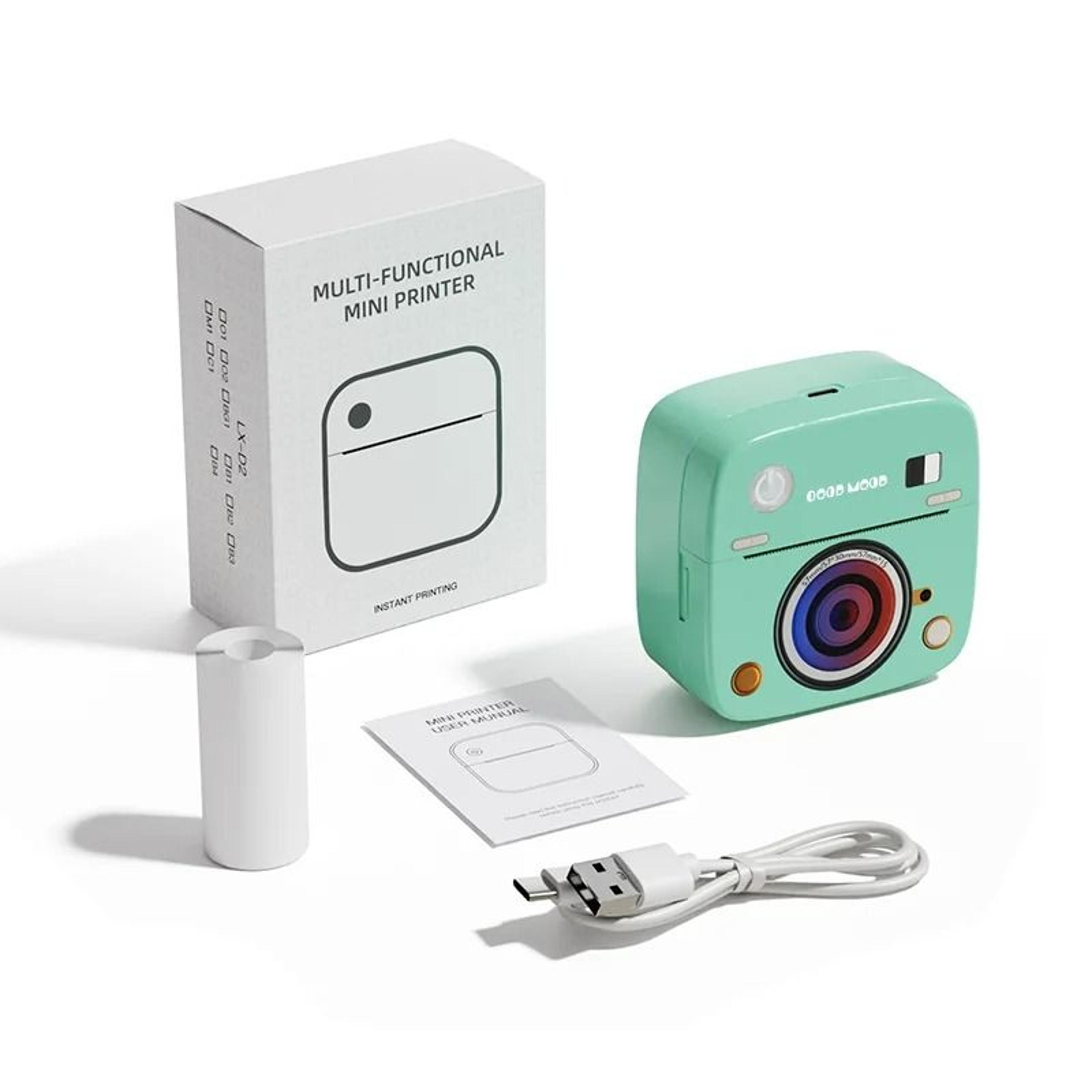 wireless mini thermal photo & label printer