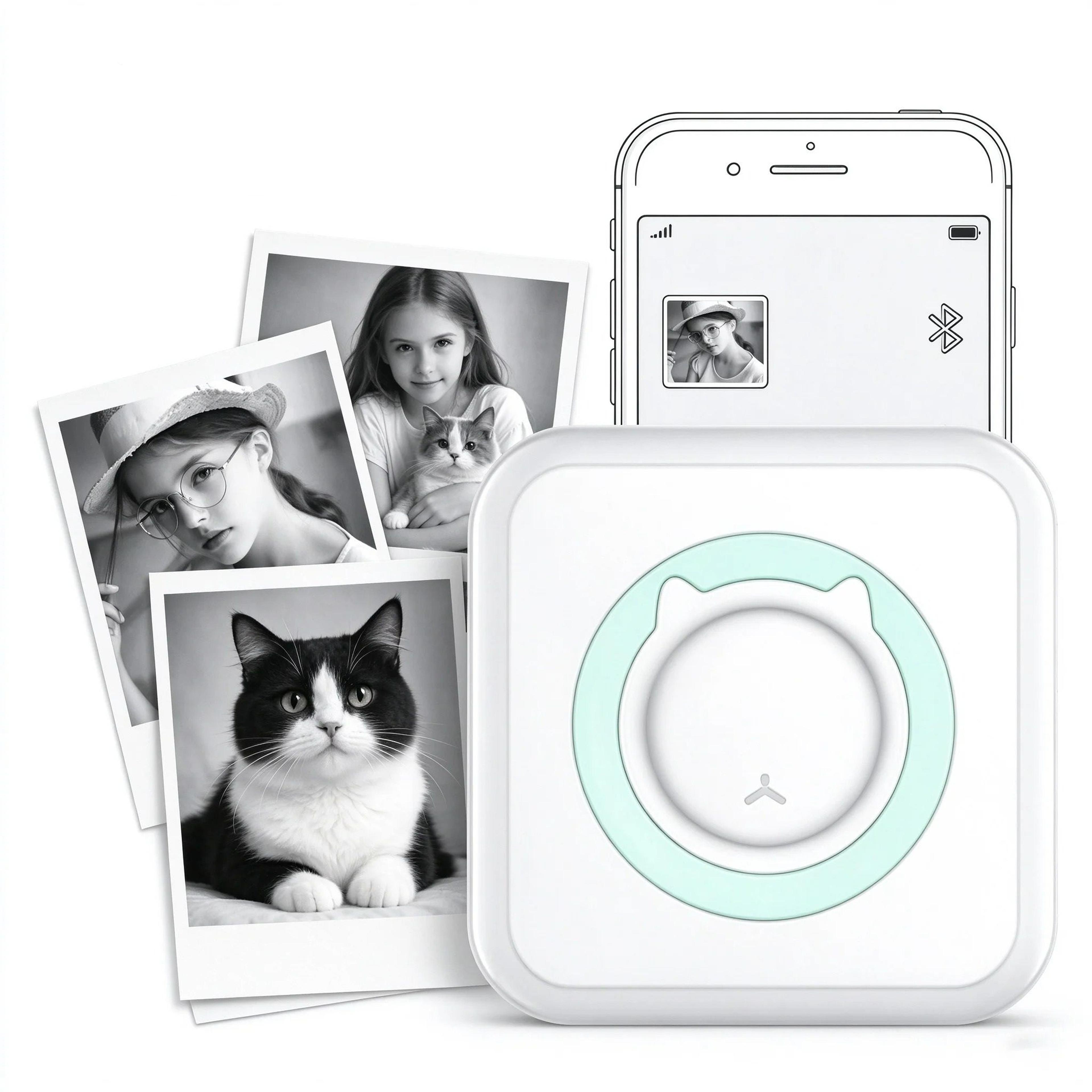 portable mini thermal pocket printer