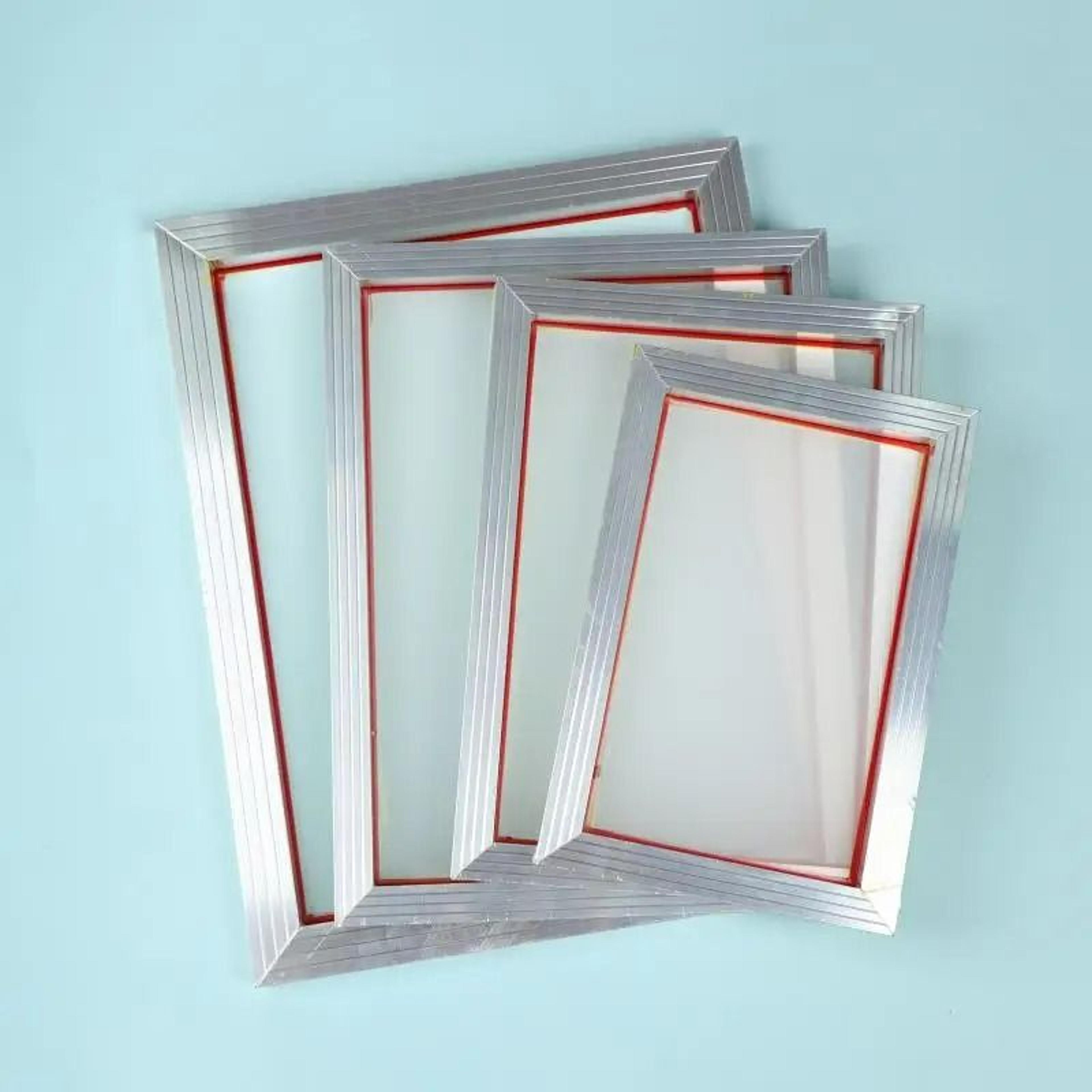 large aluminum silk screen printing frame for t-shirt & fabric printing