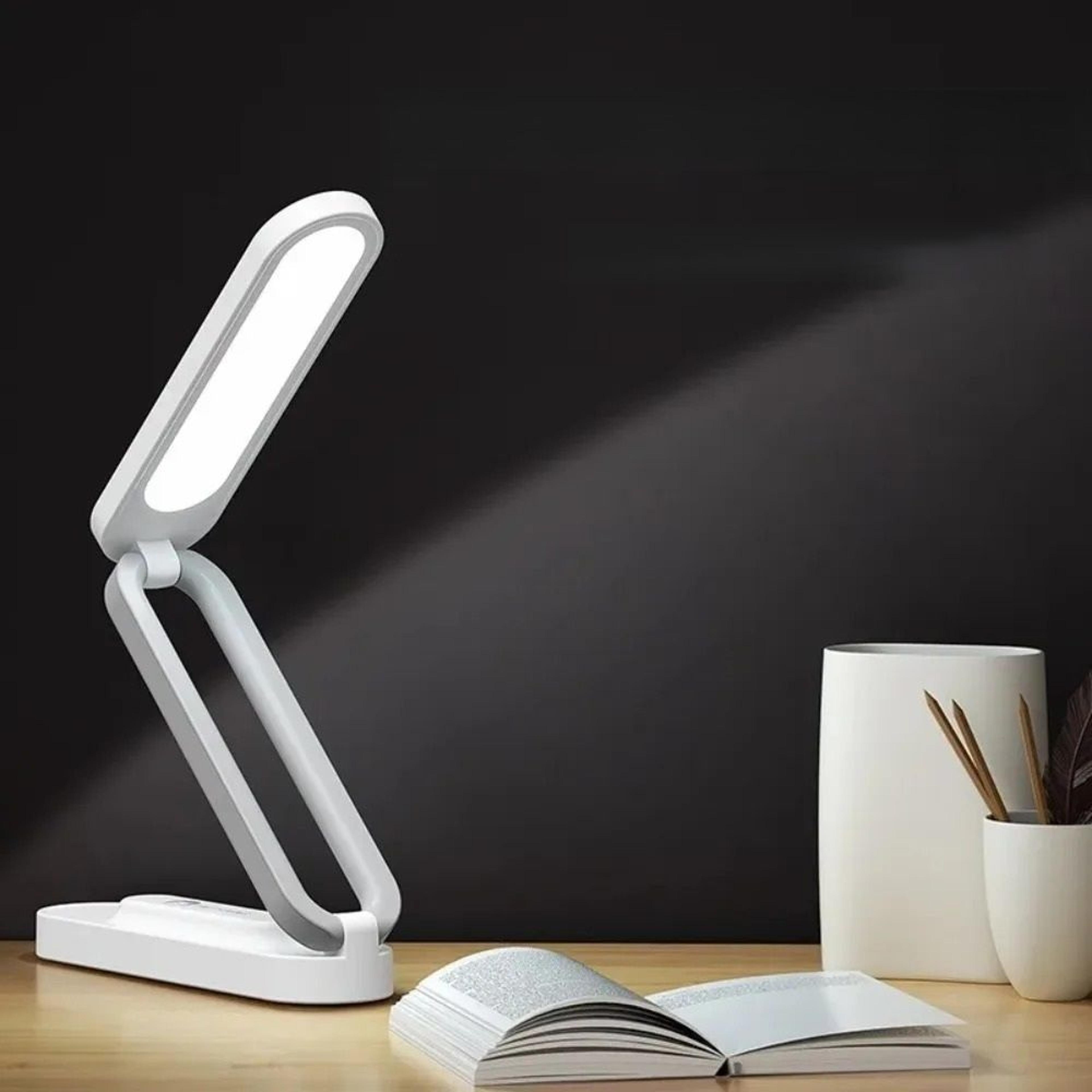 folding rechargeable led student desk lamp (stepless dimming)