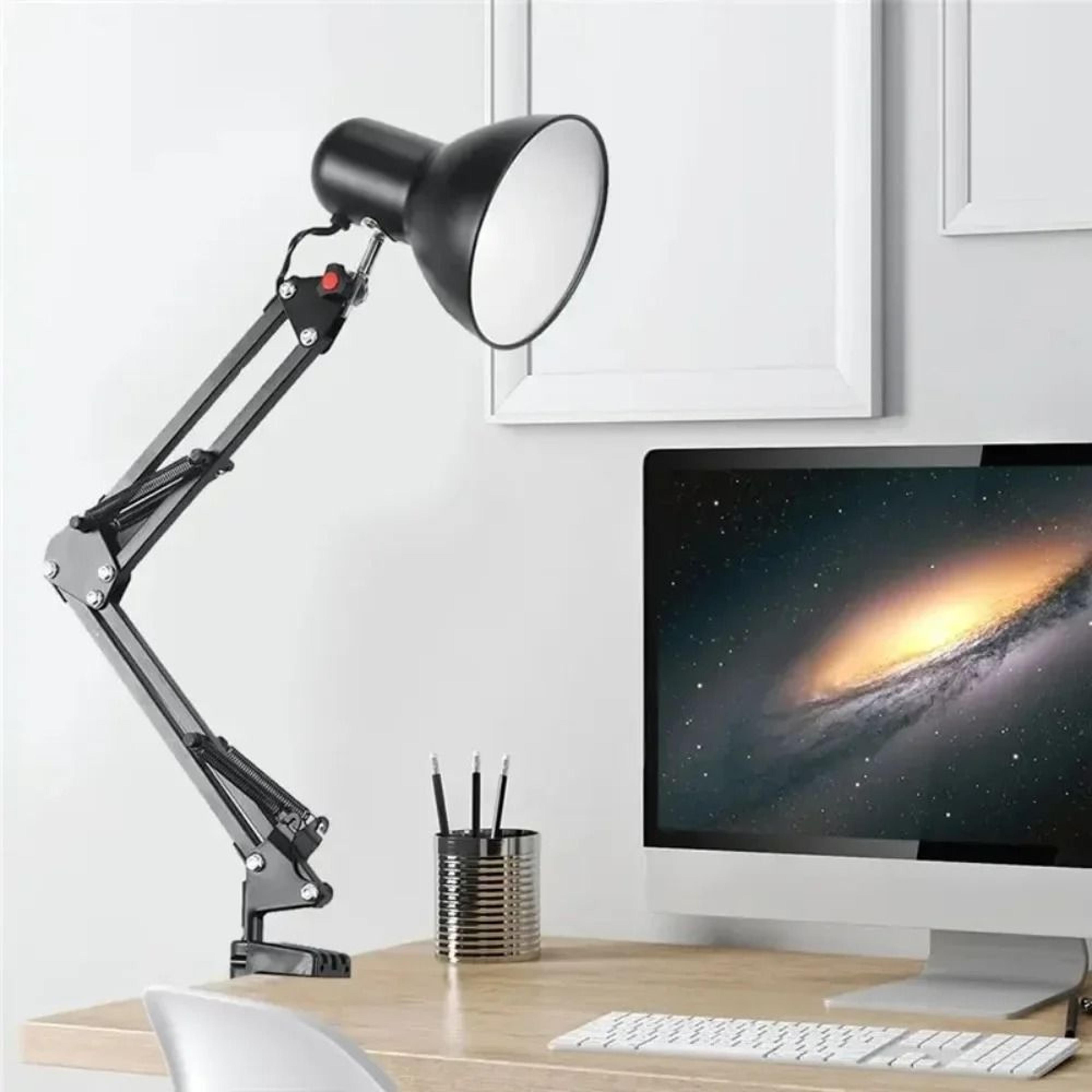 modern elegant feather table lamp (e27 drum shade bedside night light)