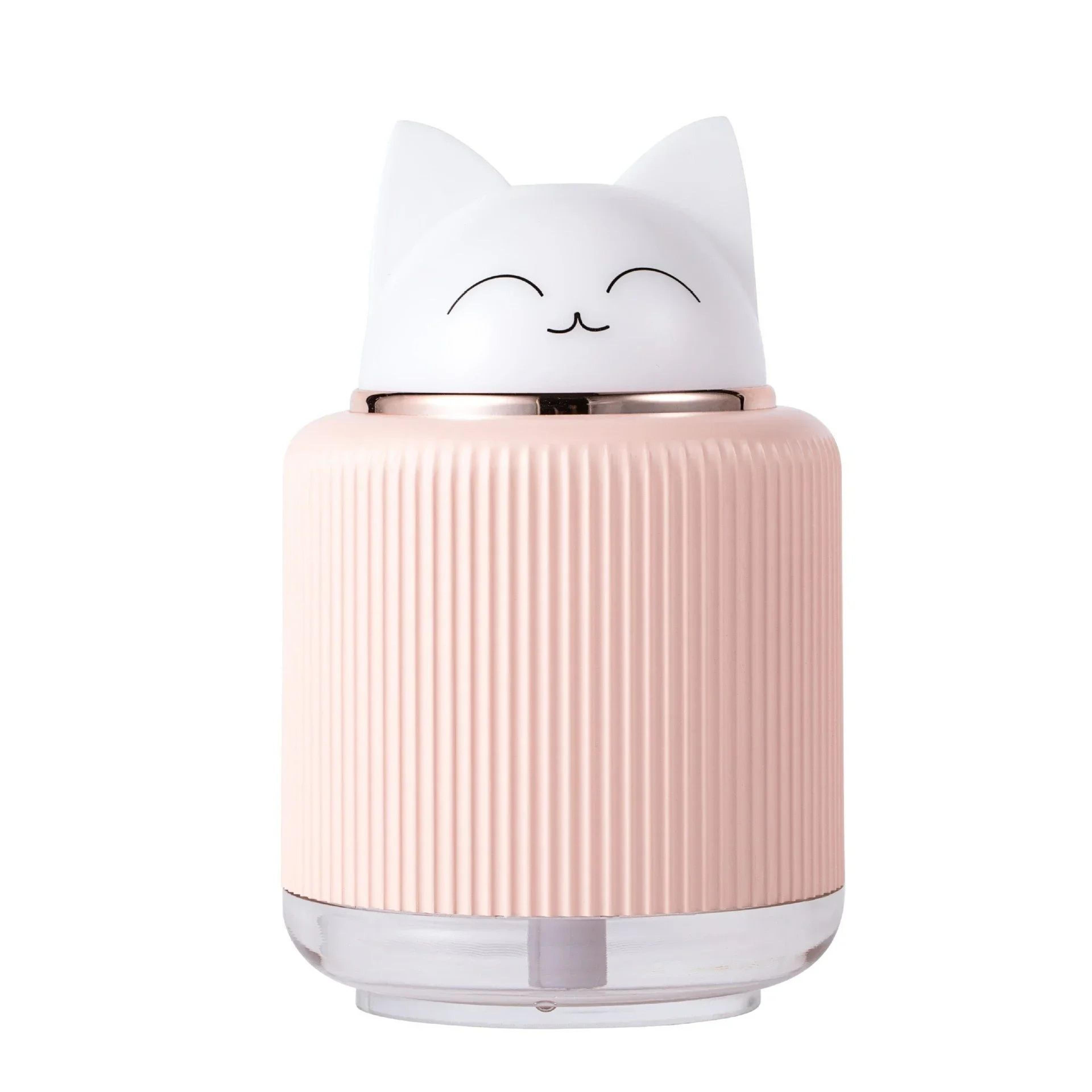 cloudbreathe 300ml usb humidifier – cute cartoon diffuser with led night light for kids & desks