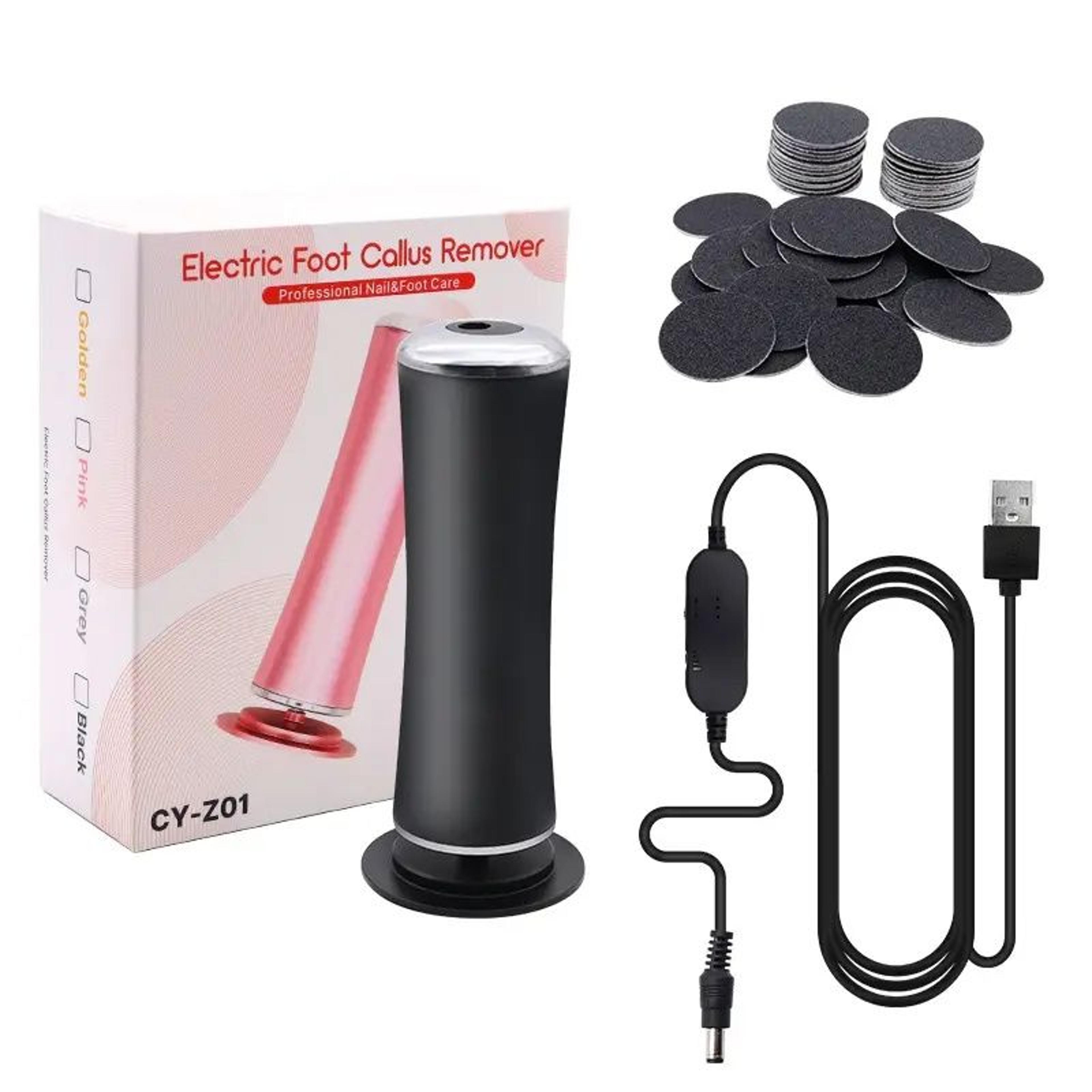 solesoothe pro electric foot callus remover with 60 replacement discs