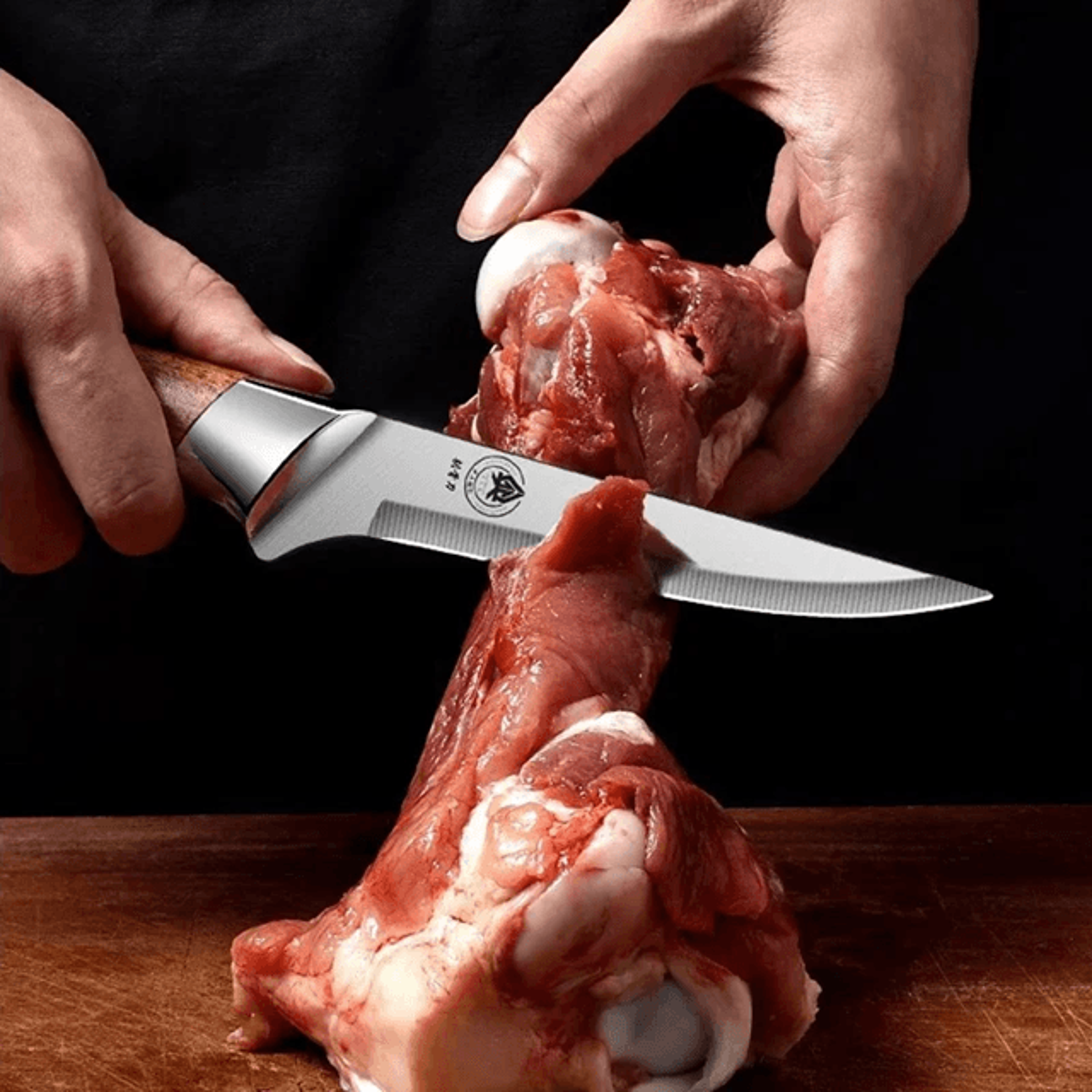 japanese high carbon multi purpose cleaver butcher, bbq and chef knife in one