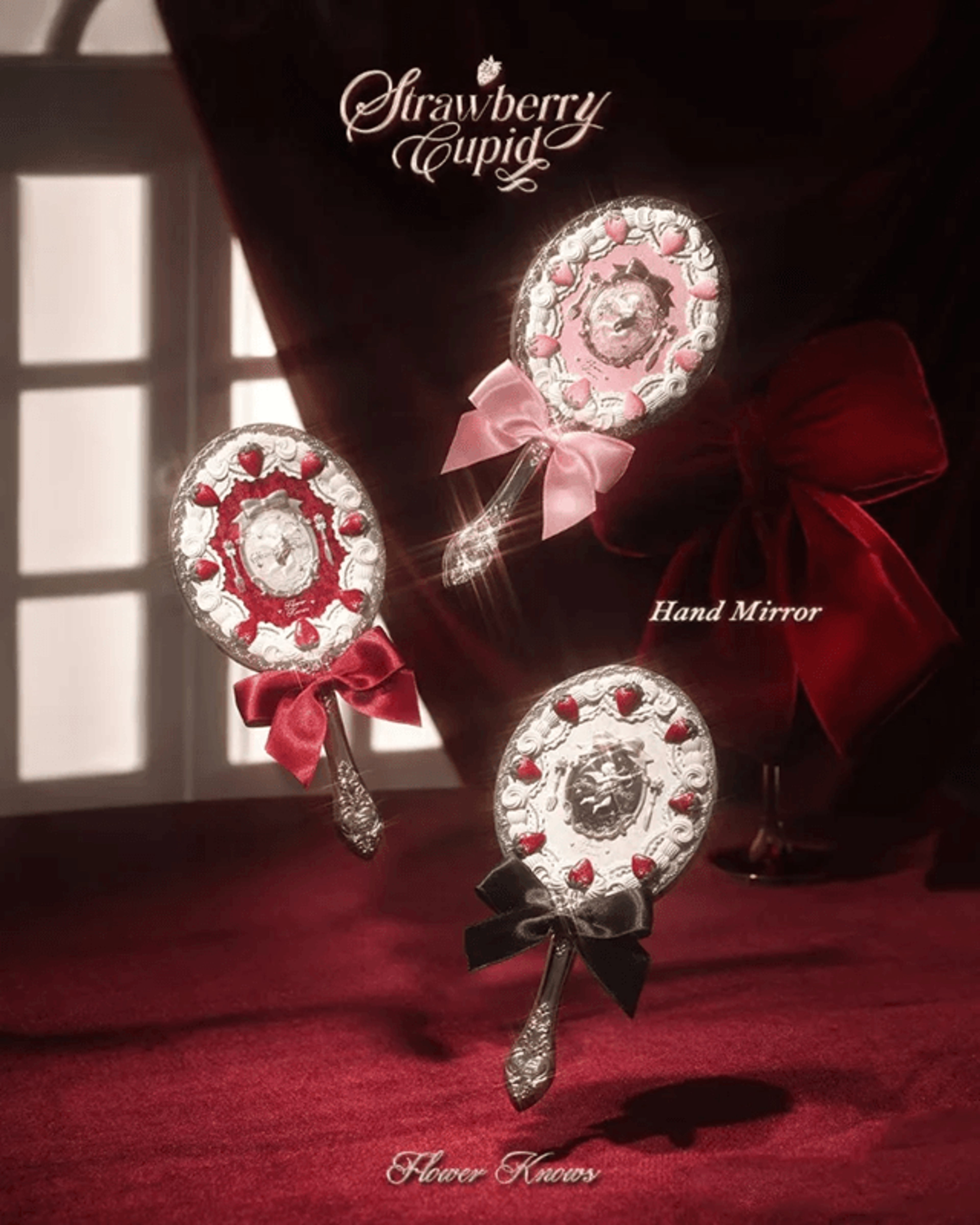 flower knows strawberry cupid makeup set – all-in-one romantic beauty kit