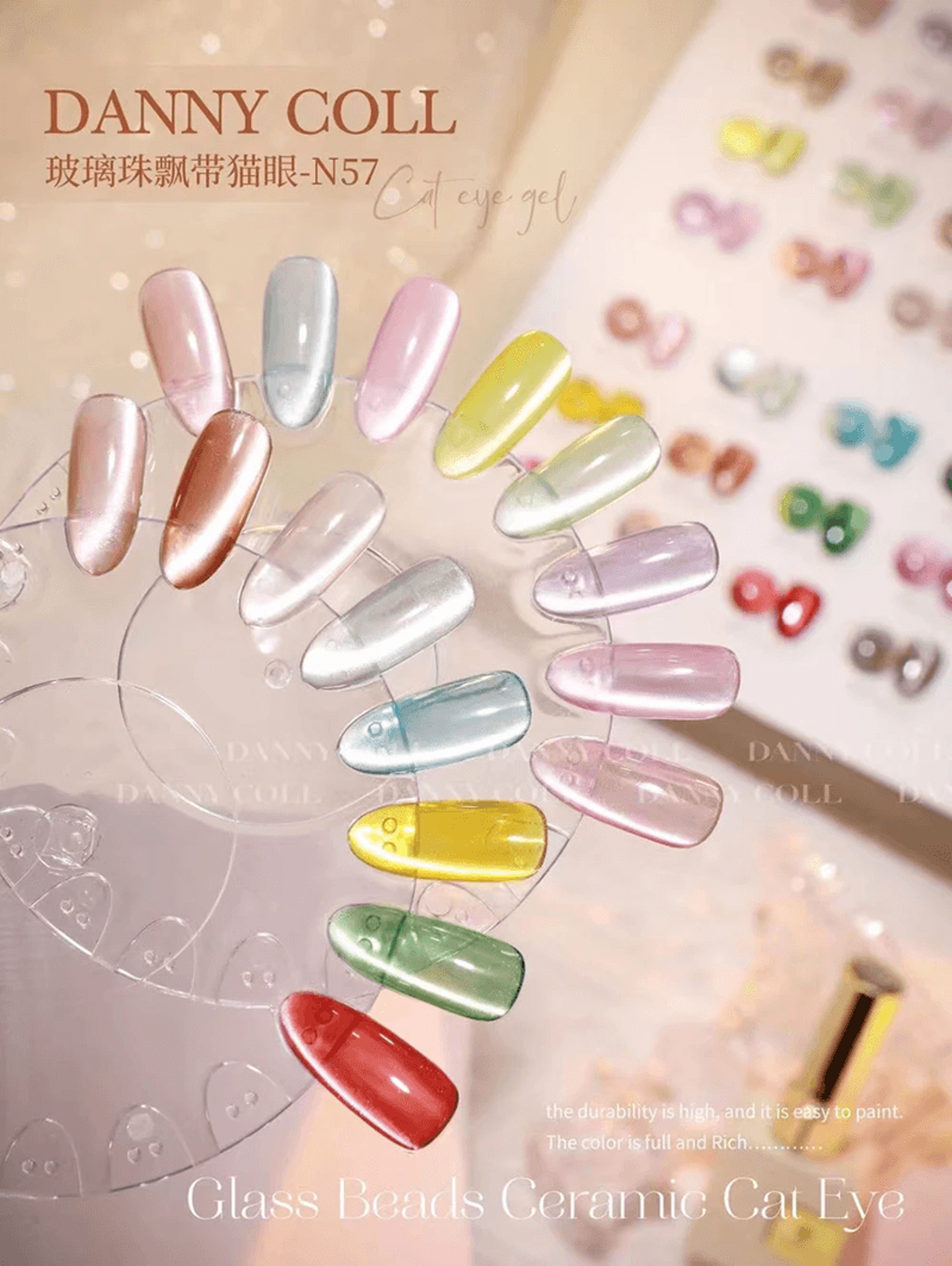 9d magnetic cat eye gel polish set – luxury chameleon uv nail kit