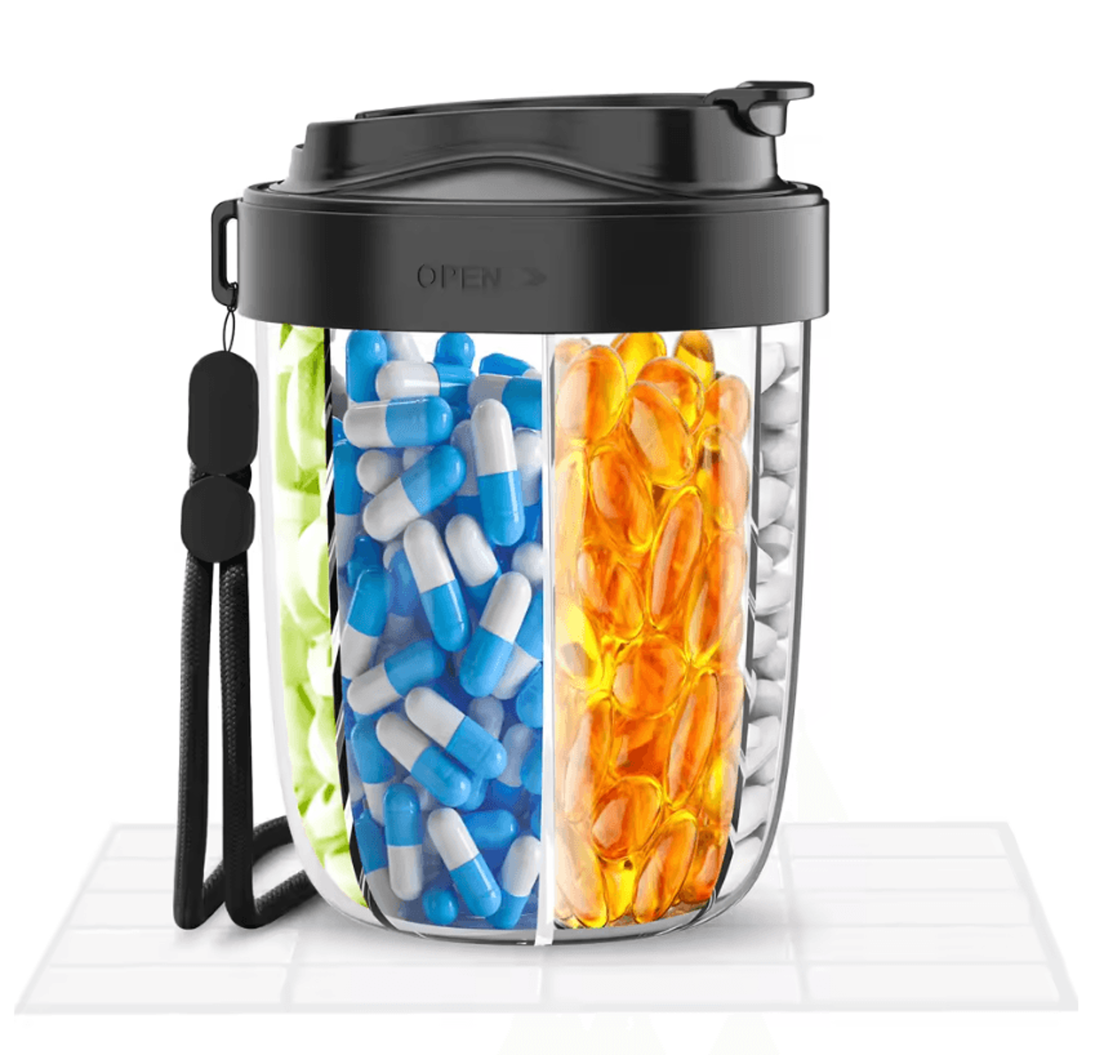 weekease 7 day pill organizer