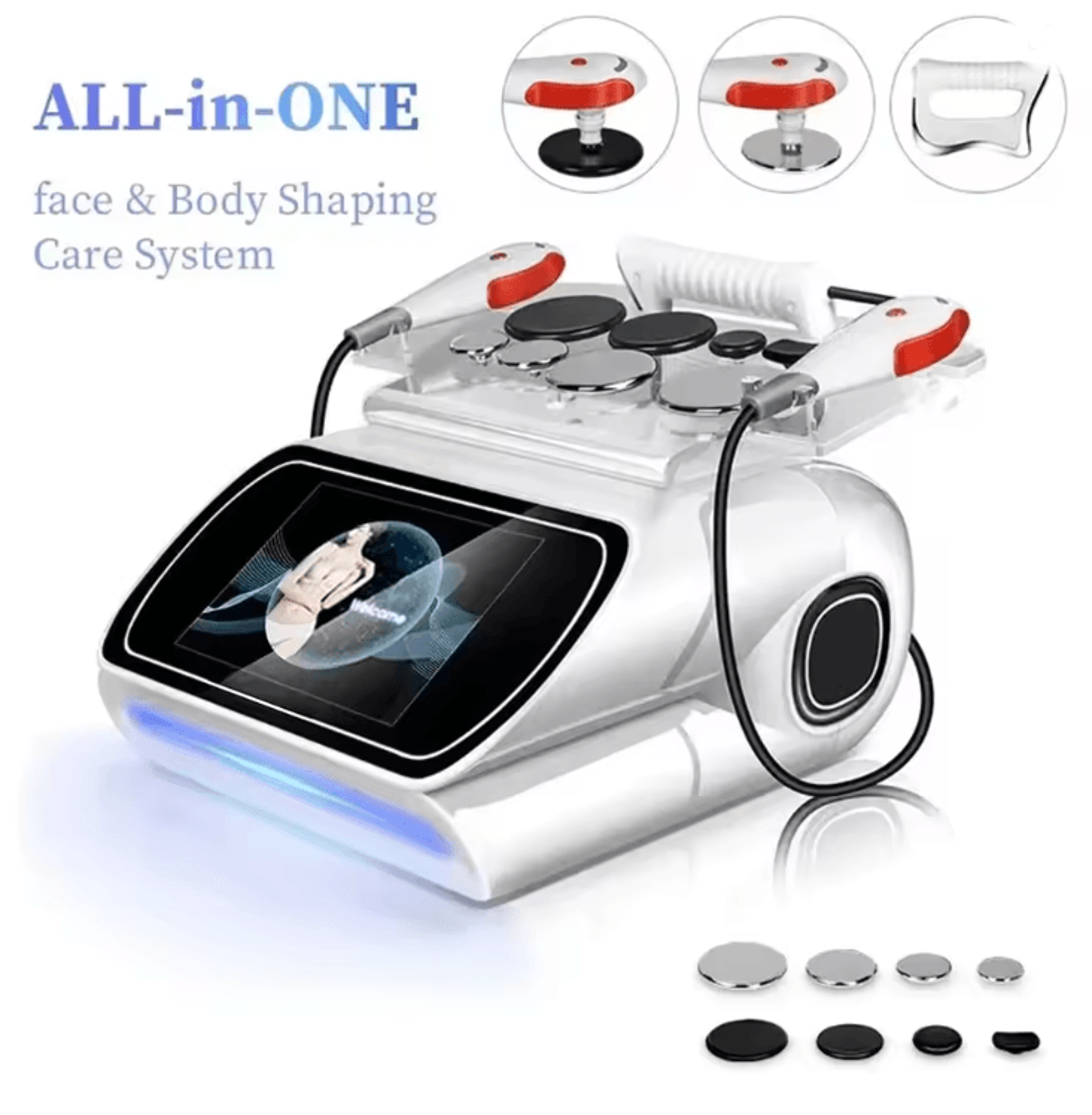 deepcare portable 448 khz tecar therapy device for pain relief and body optimization