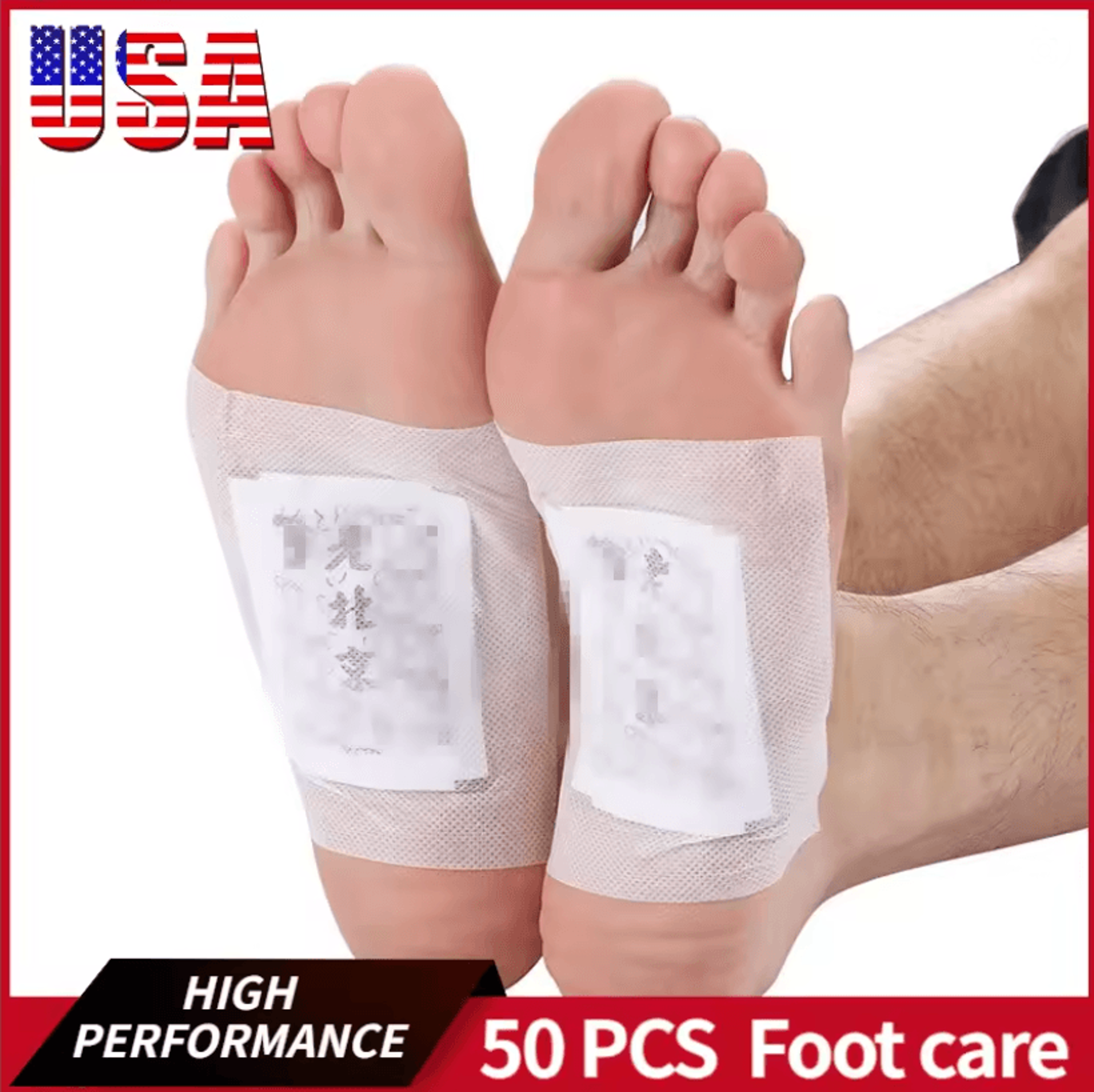 old beijing bamboo vinegar foot patches 50 pack for sleep and stress relief