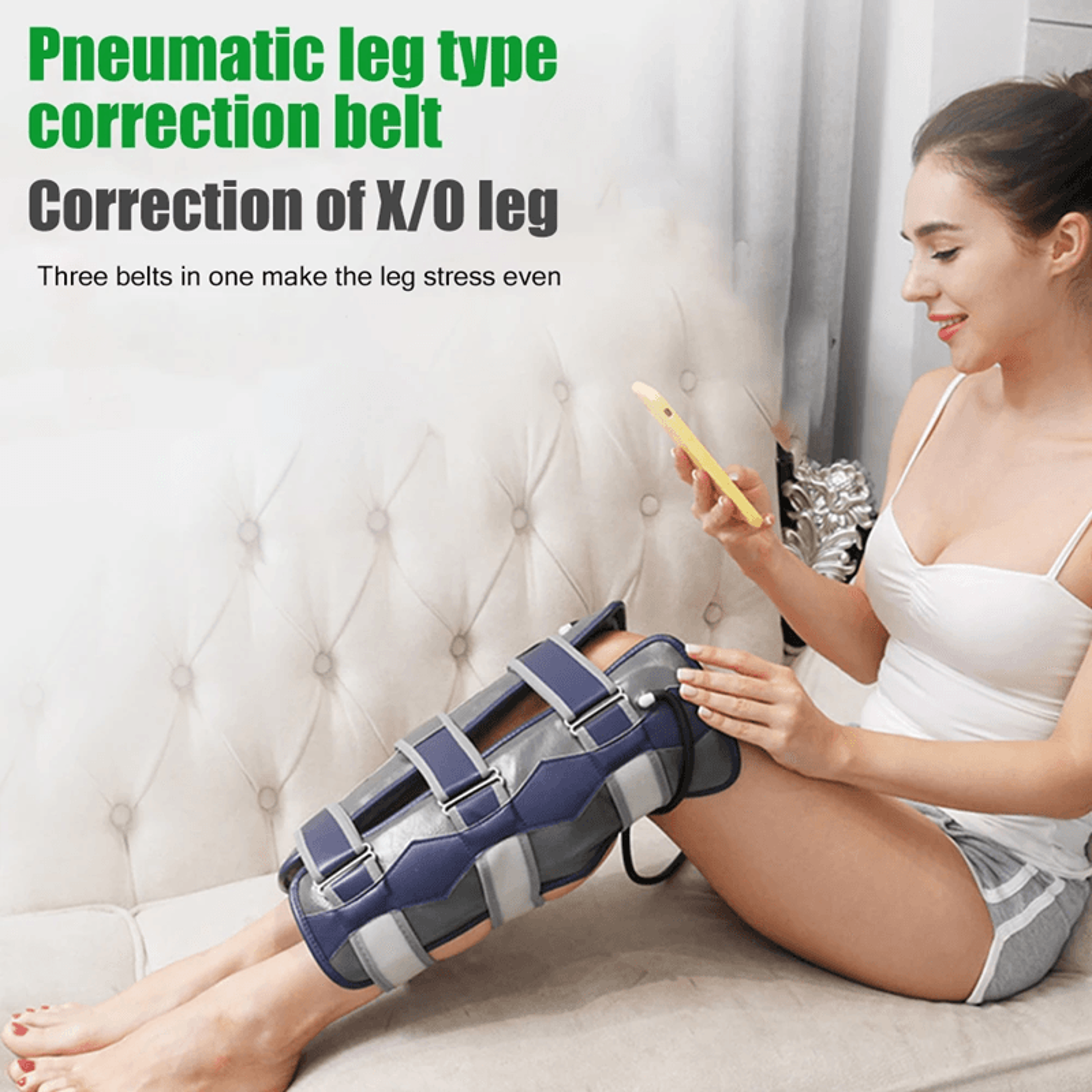 tike o x leg correction band bowed legs knee valgum straightening posture band