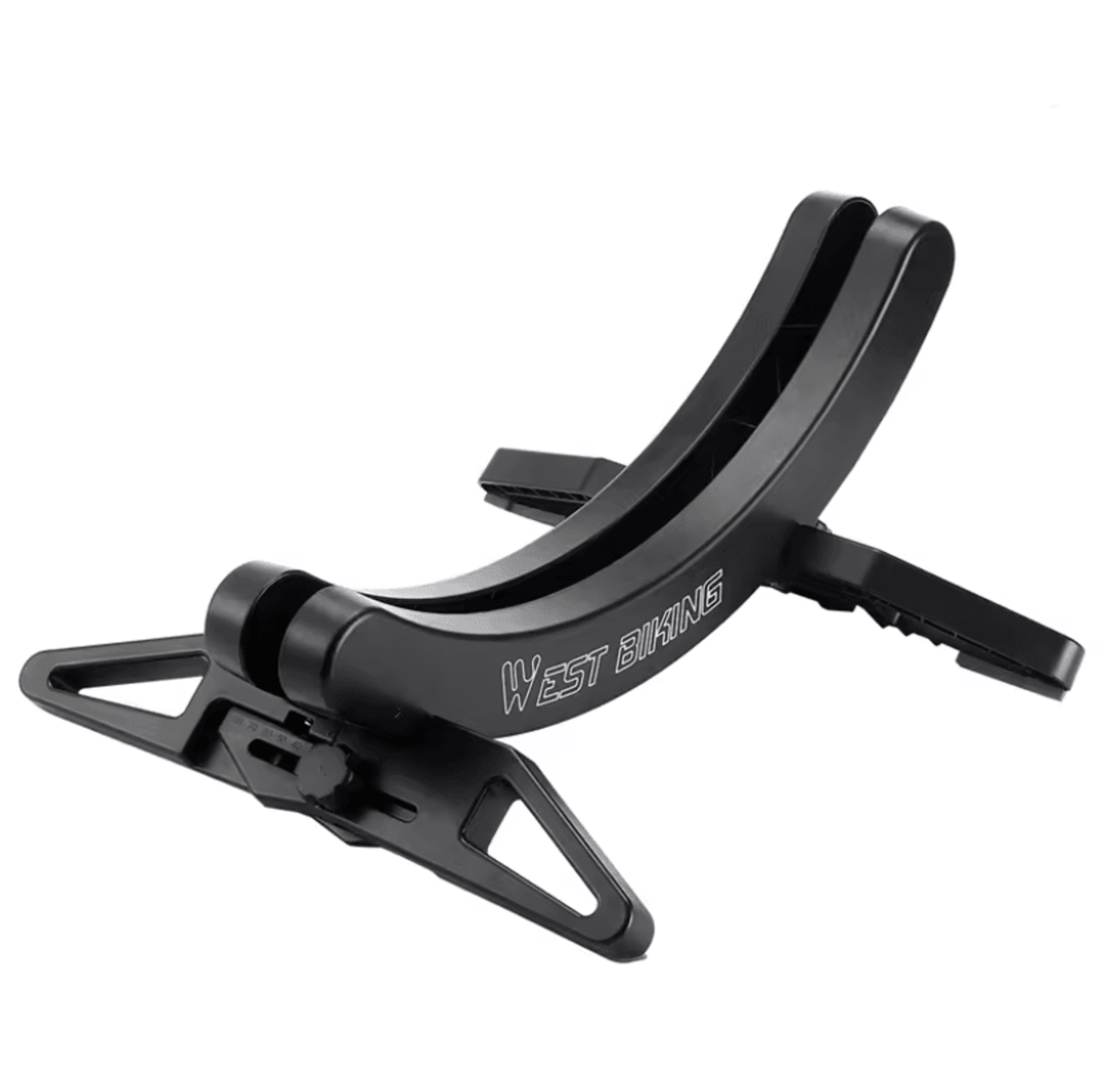 adjustable bike storage and repair stand for indoor cycling maintenance