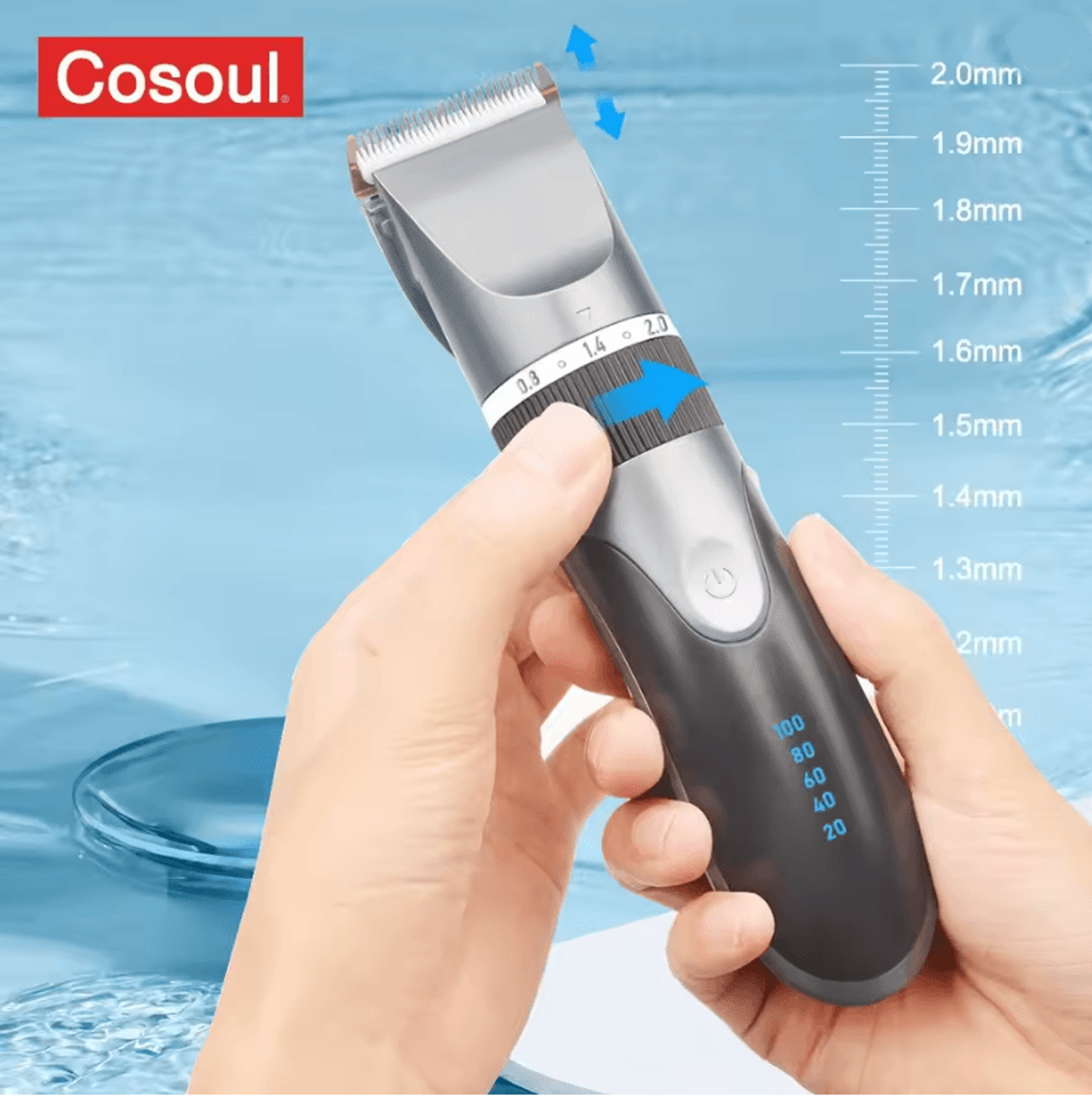 procut cordless hair clipper rechargeable trimmer for men women and kids