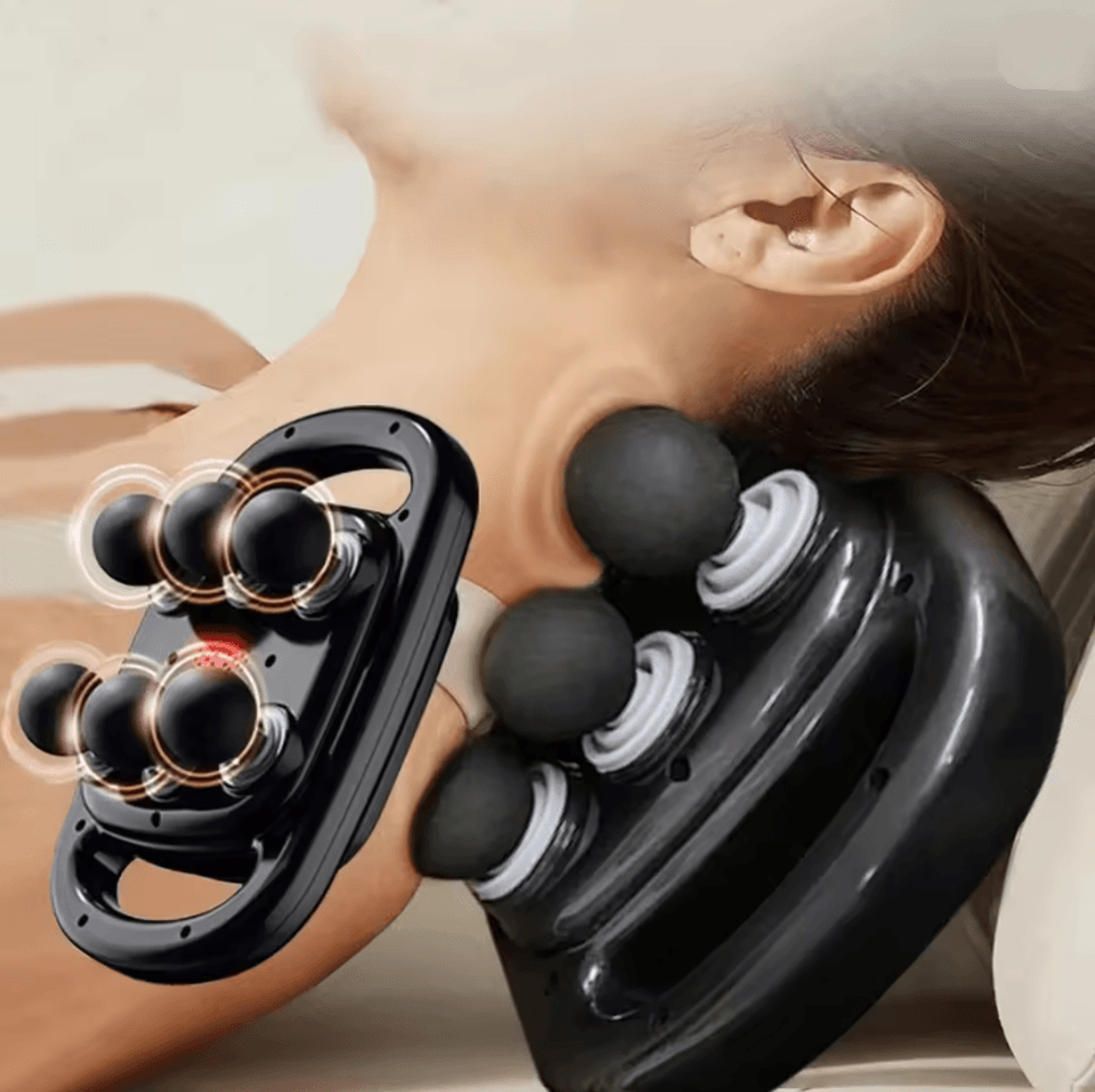 proflex 6head deep tissue massage gun