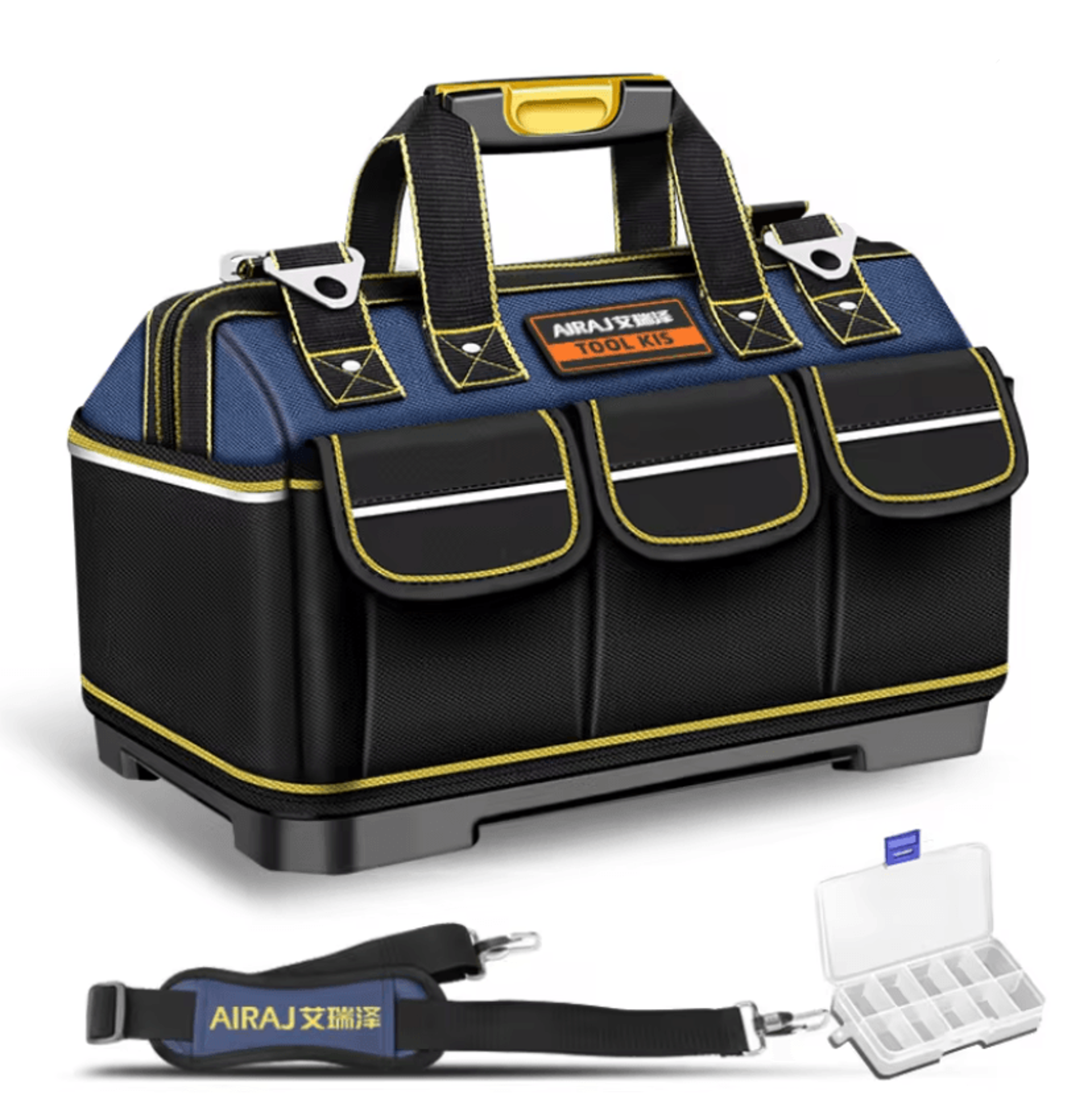 airaj heavy-duty 1680d electrician tool bag