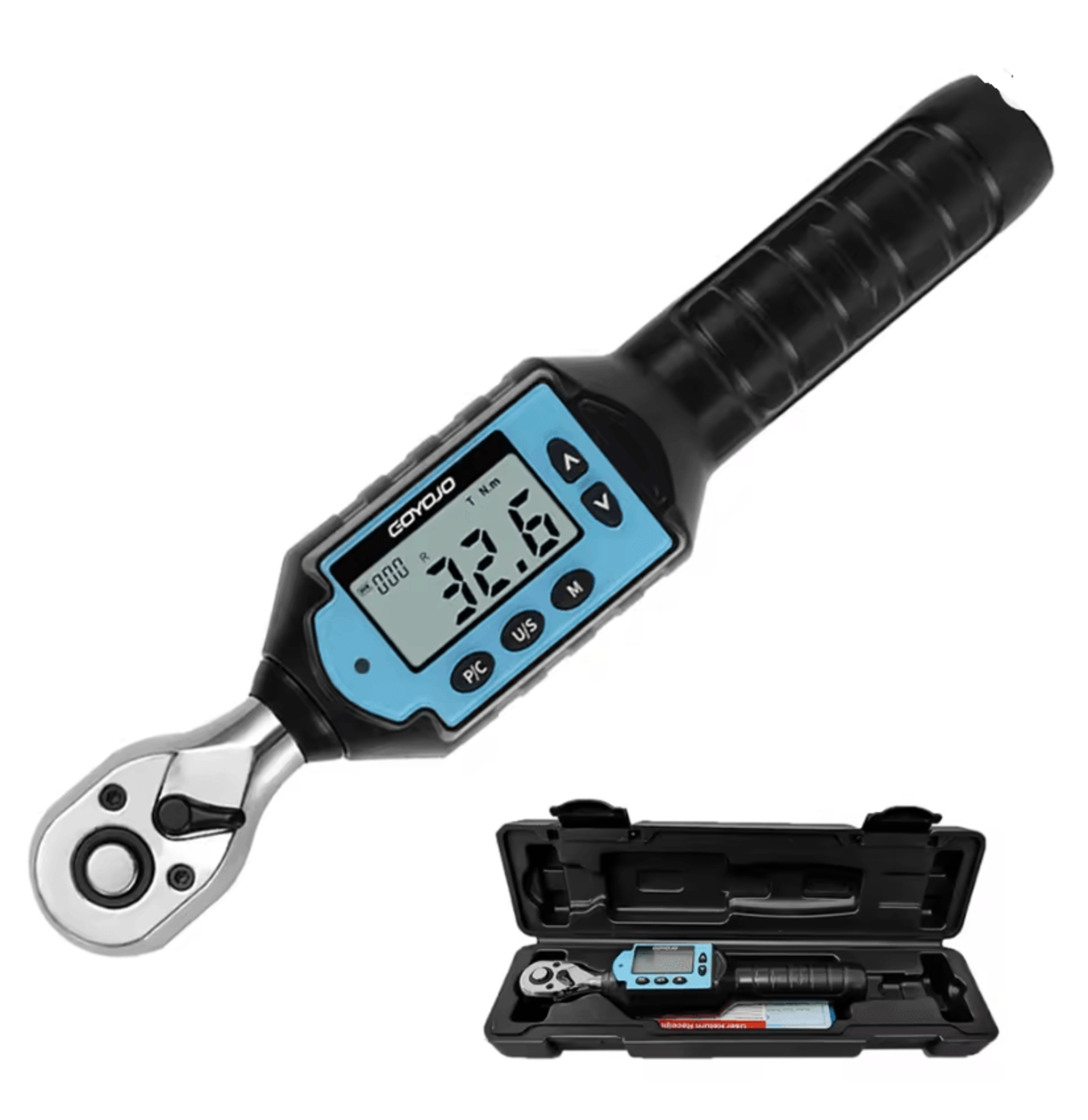 precision digital preset torque wrench