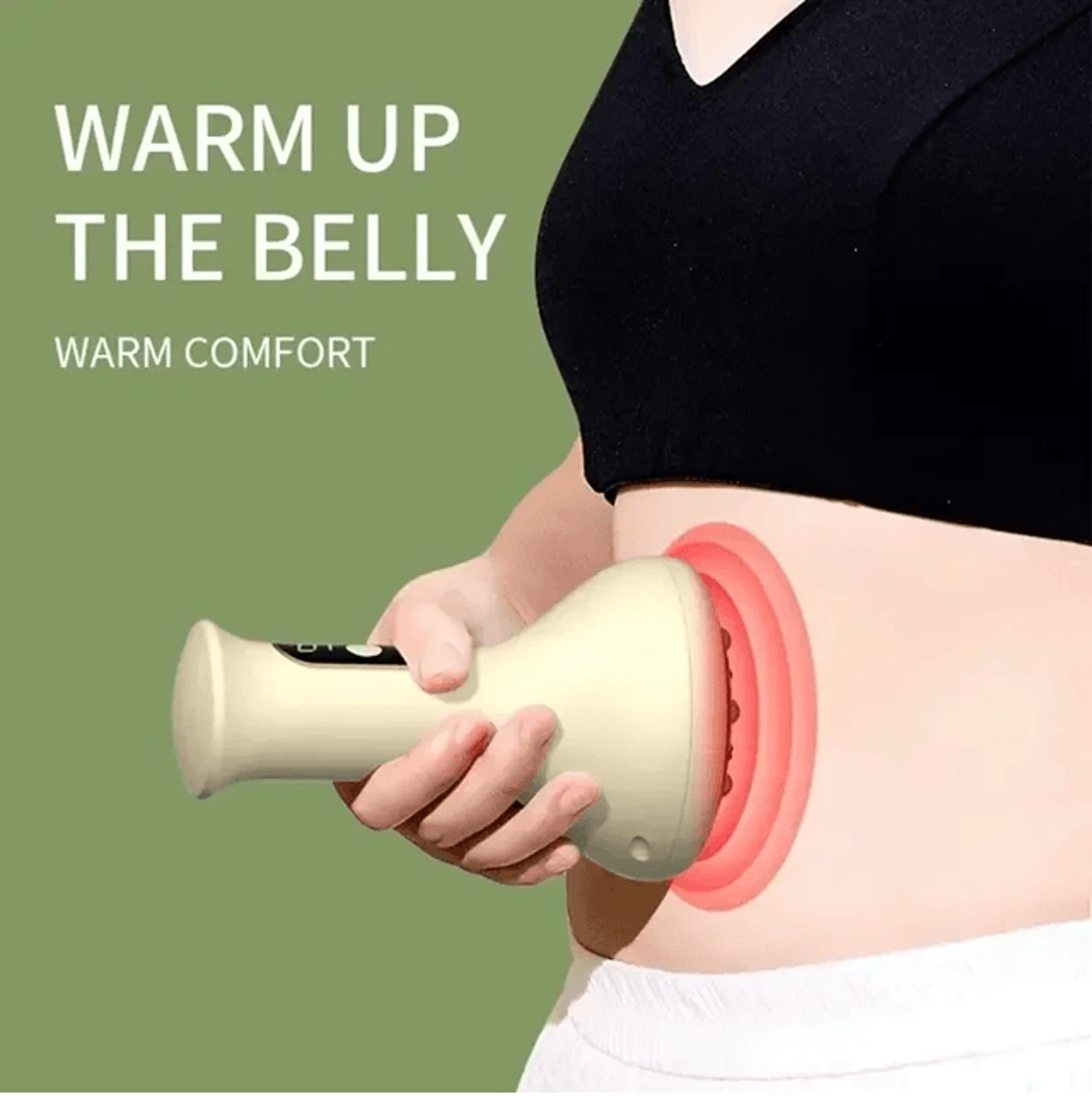 thermaflex usb rechargeable abdominal massager