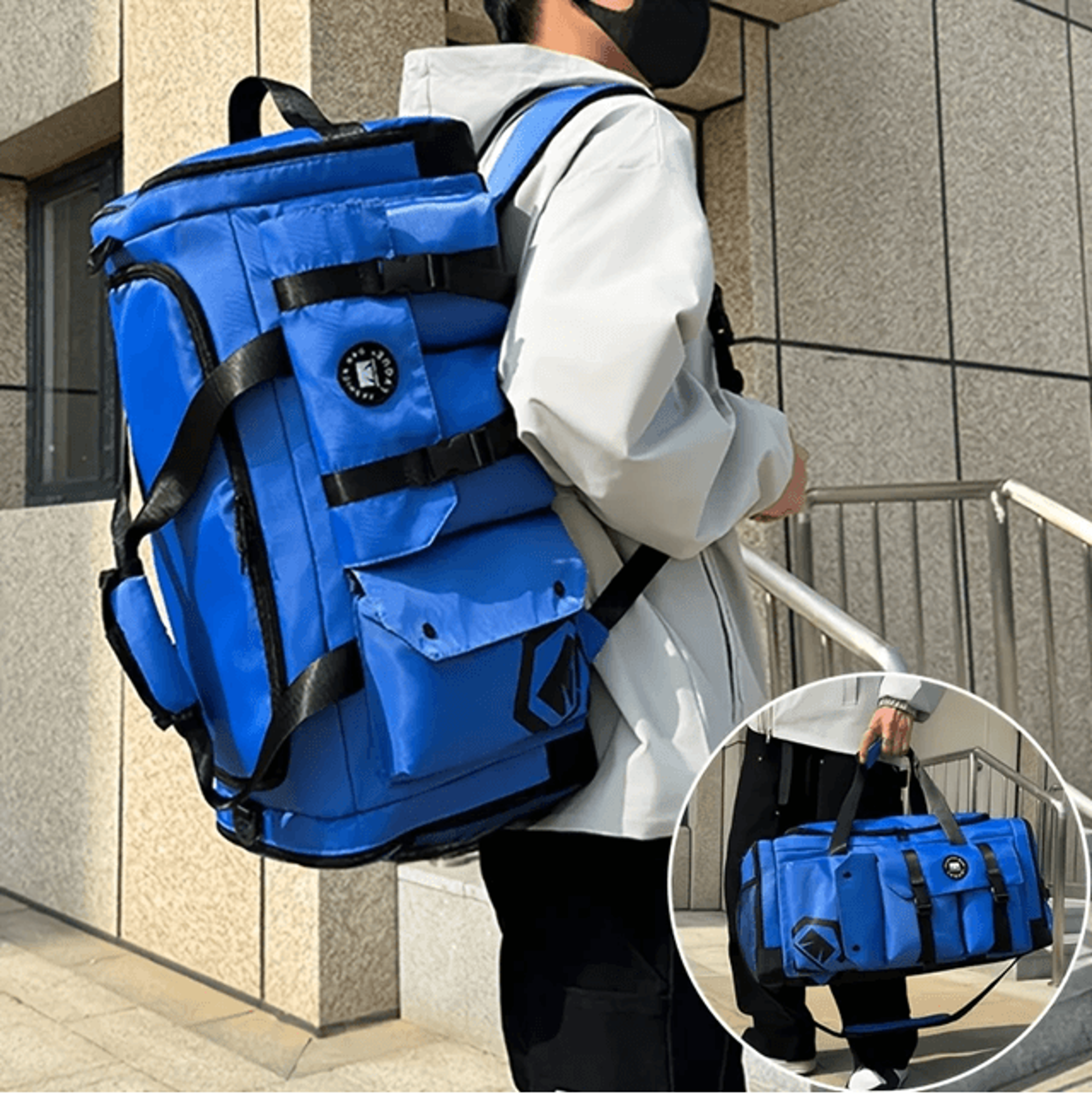 momentum gear large capacity travel backpack