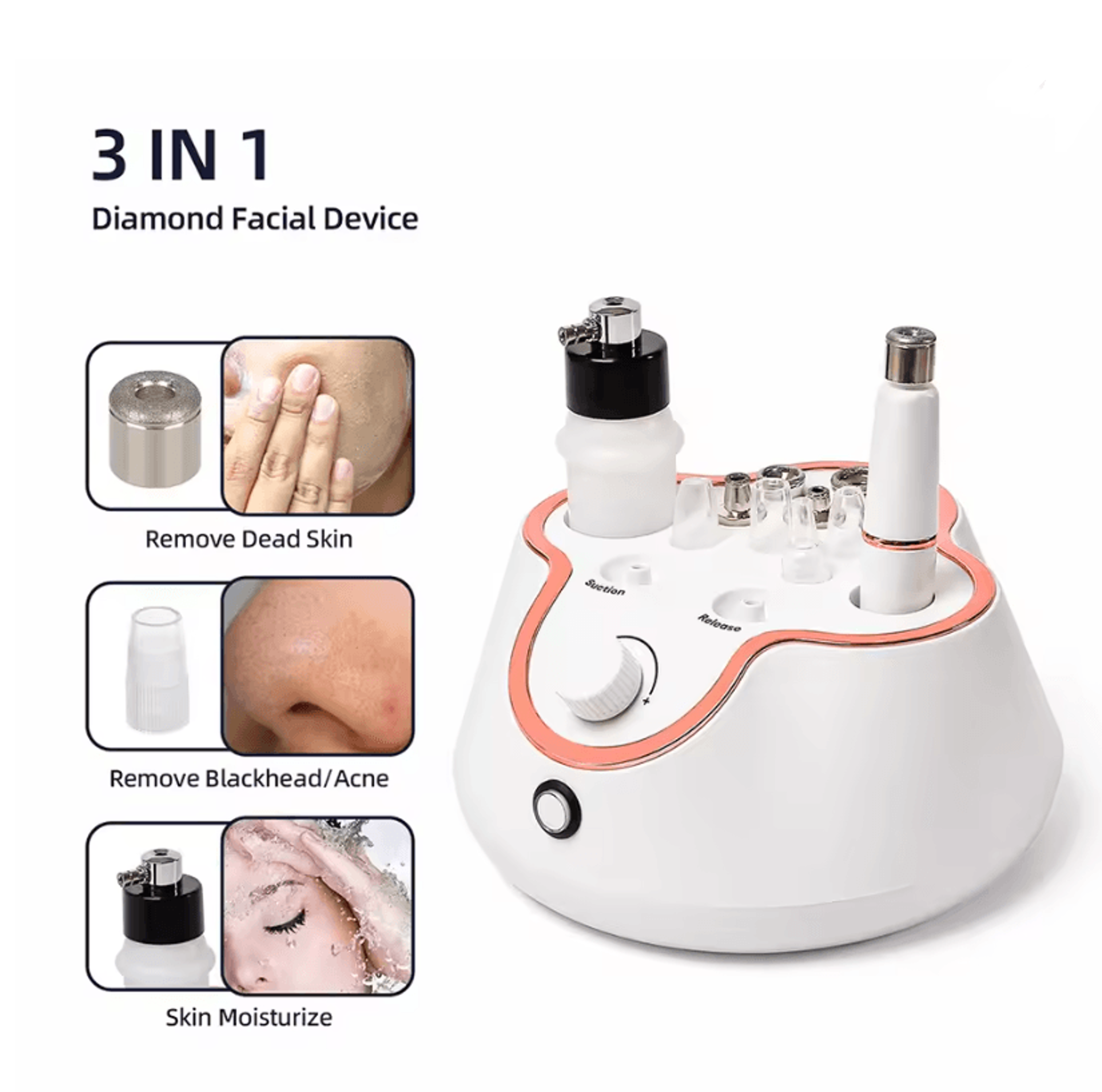 radiancepro diamond microdermabrasion facial machine home use
