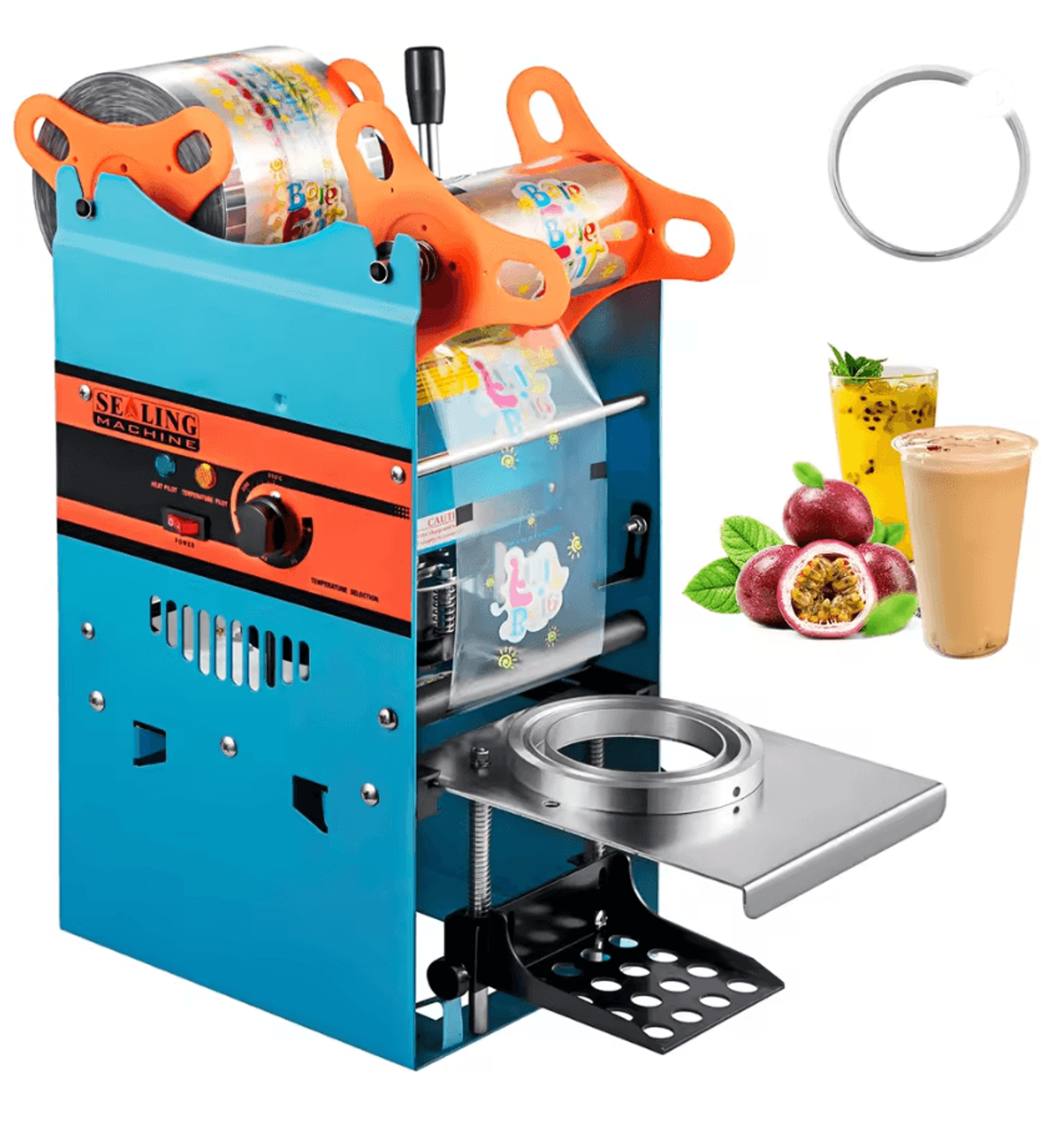proseal manual cup sealing machine for boba tea