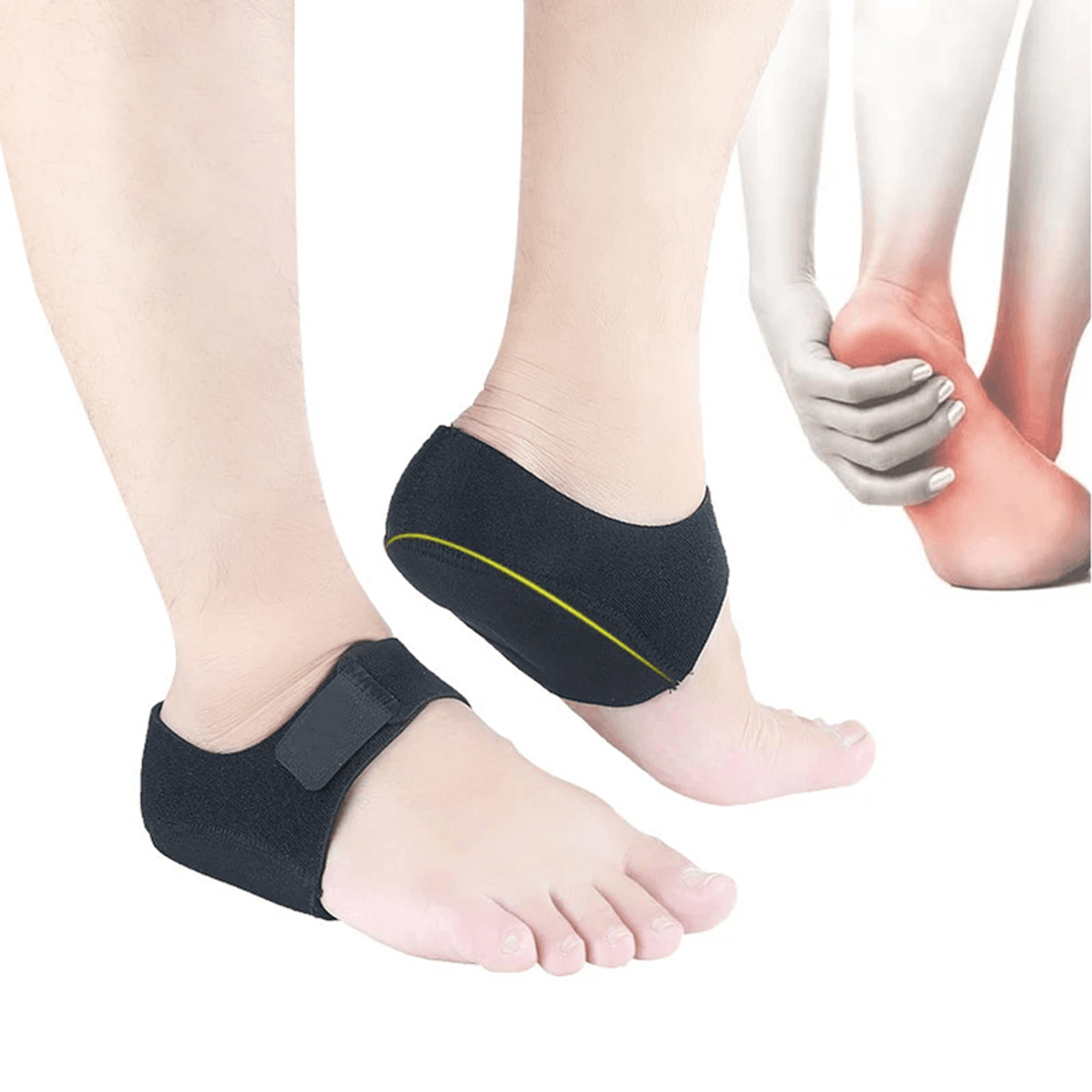 silicone step heel gel cups