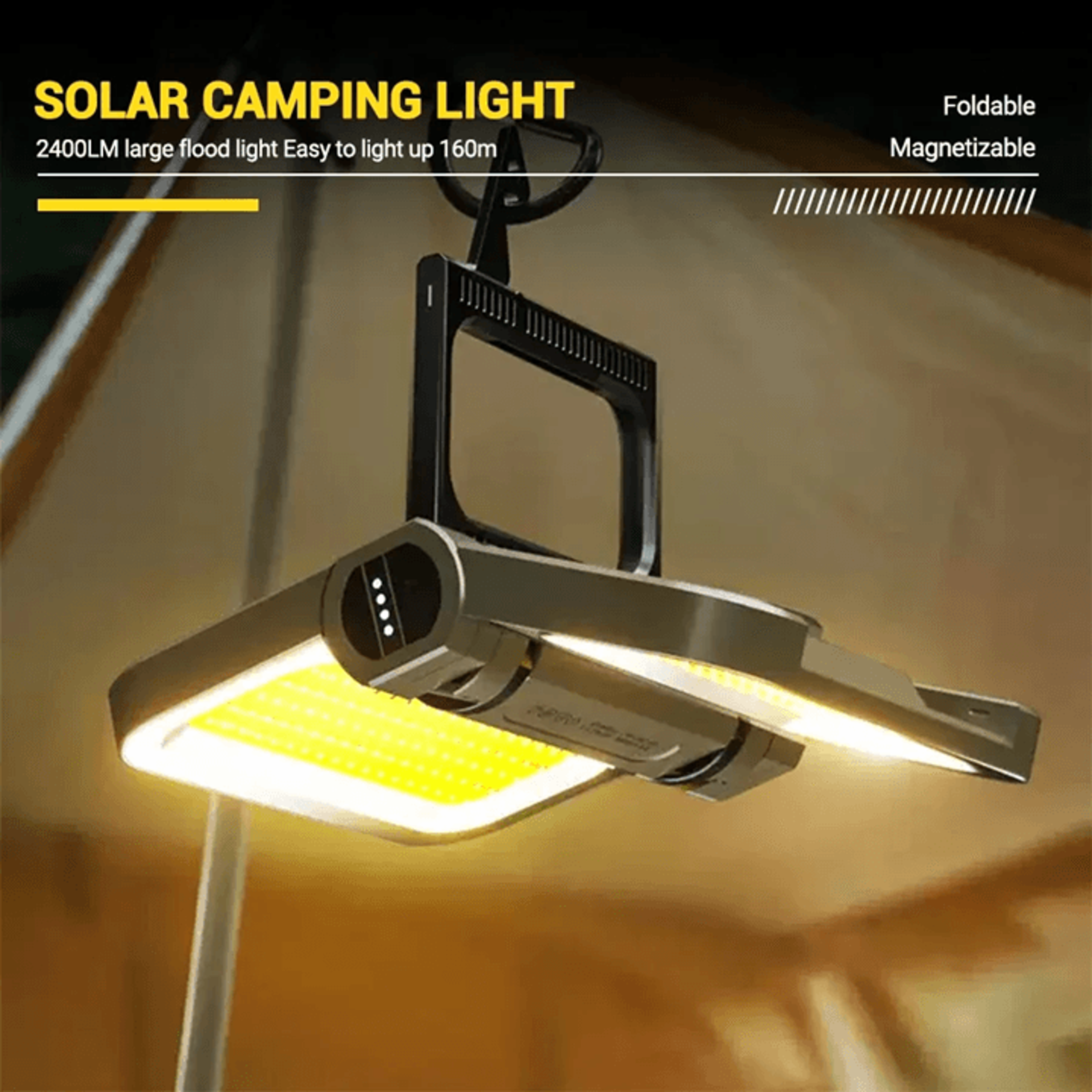 lumenpro 2000lm rechargeable camping lantern waterproof outdoor hang light