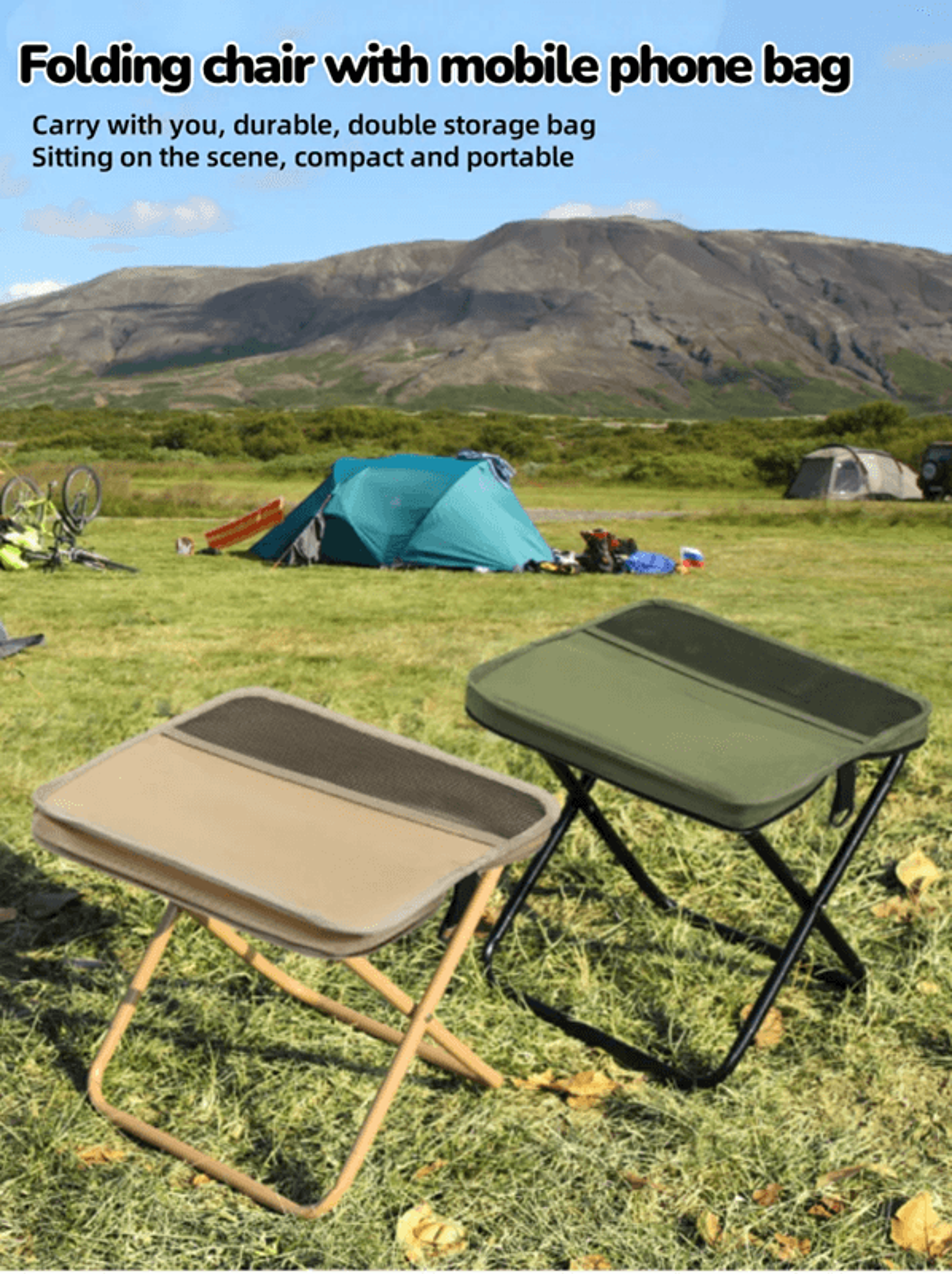 trailmate backpack stool portable foldable camping seat