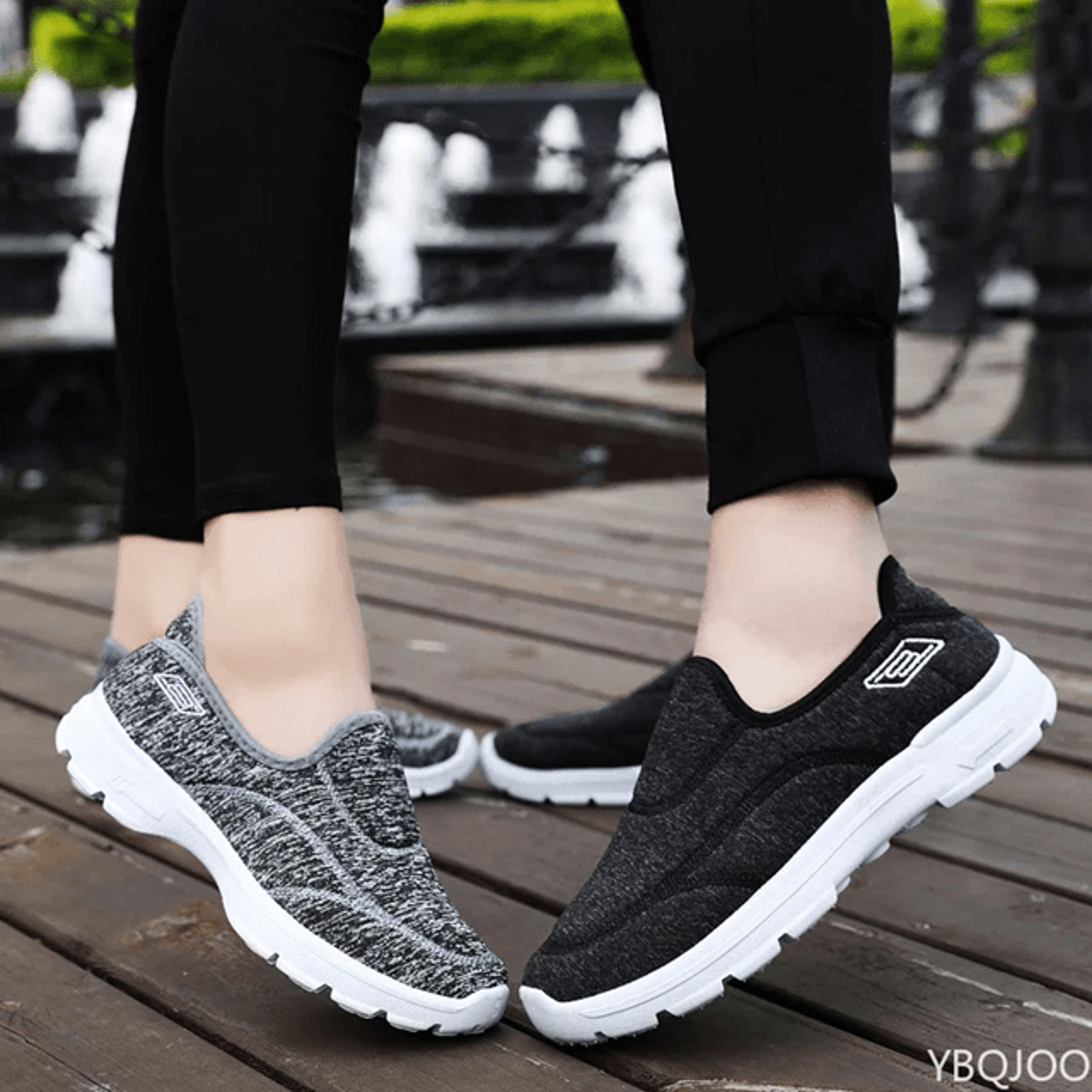 aircomfort soft-soled walking sneakers