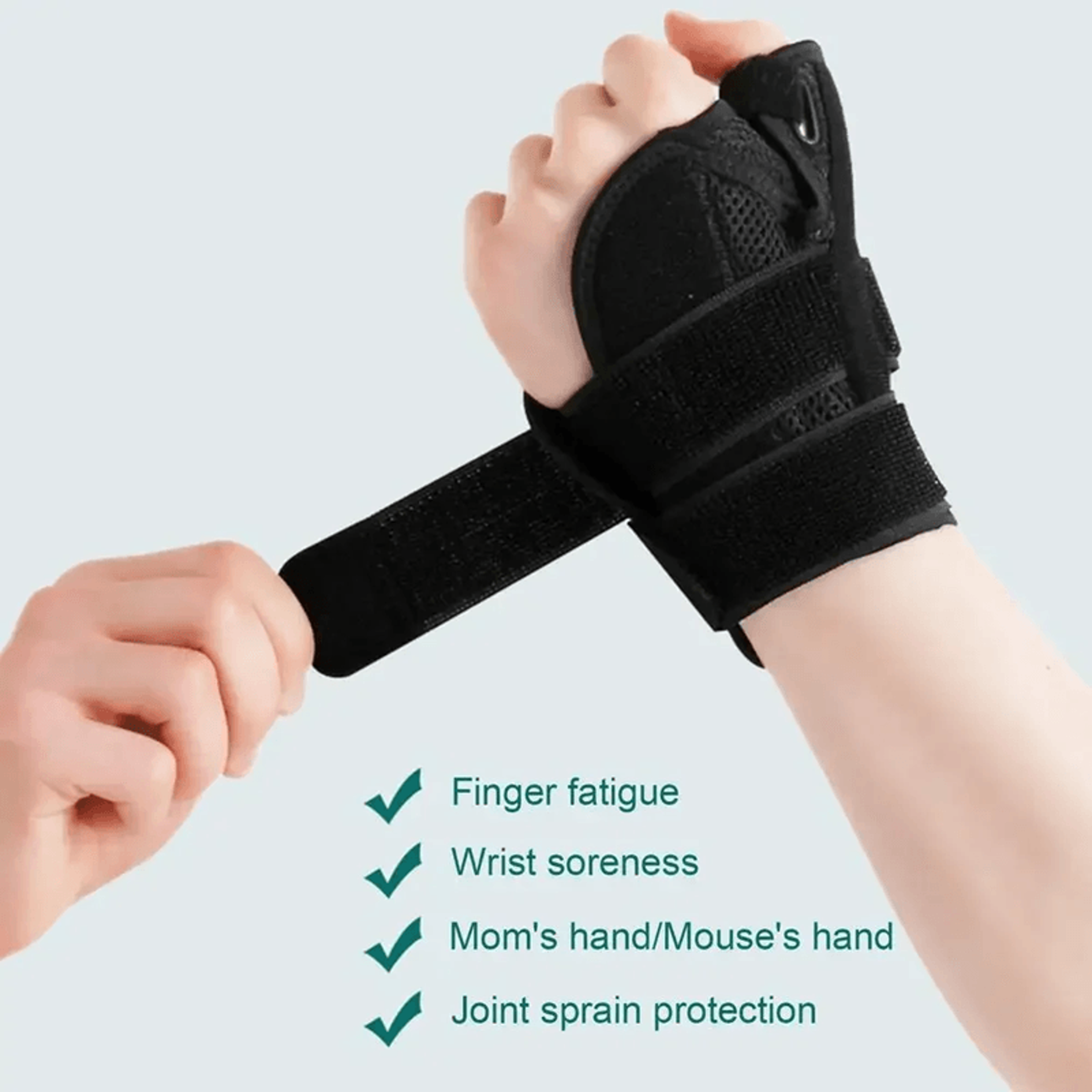 breathable wrist support brace for carpal tunnel arthritis and injury relief