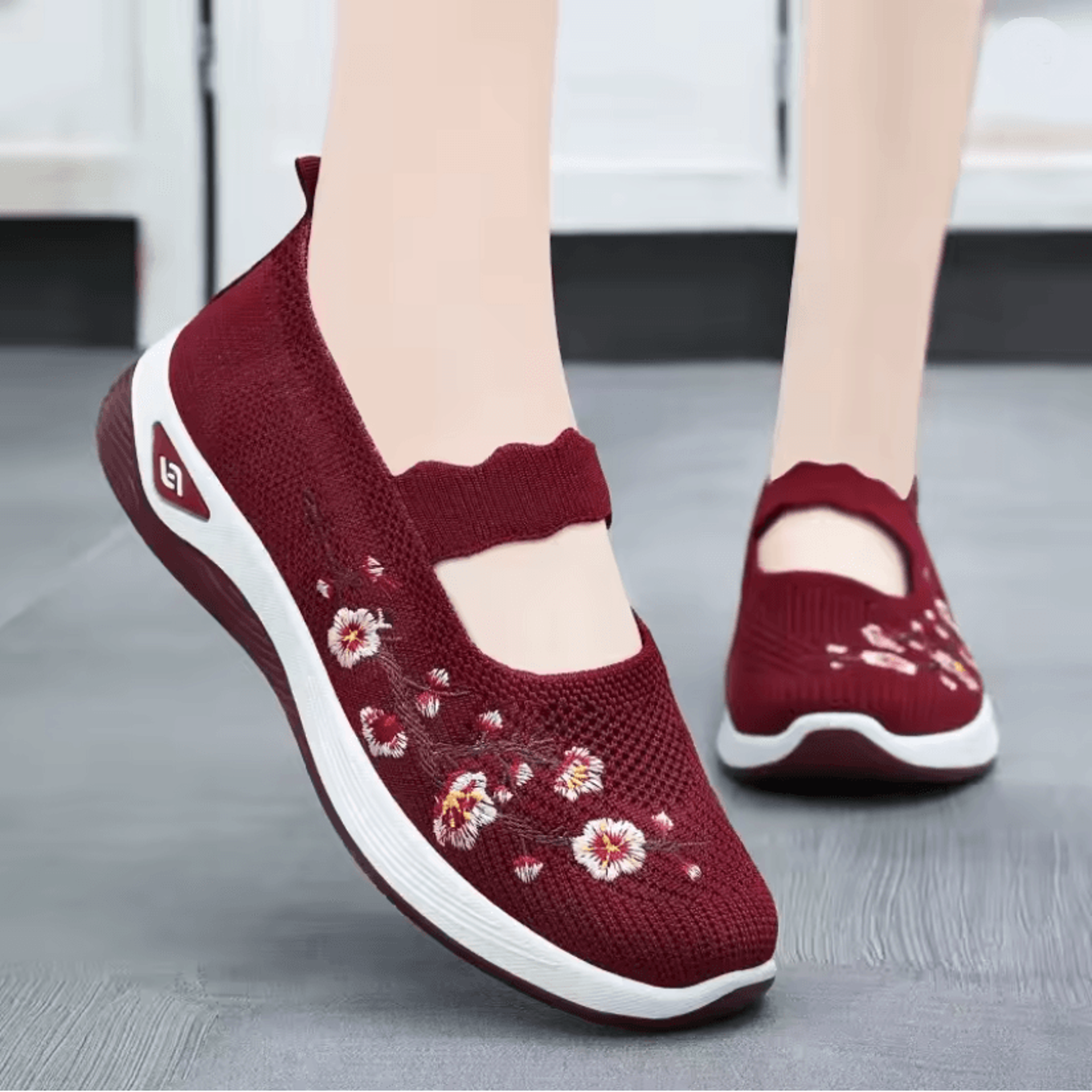 womens casual flat shoes lightweight summer walking sneakers