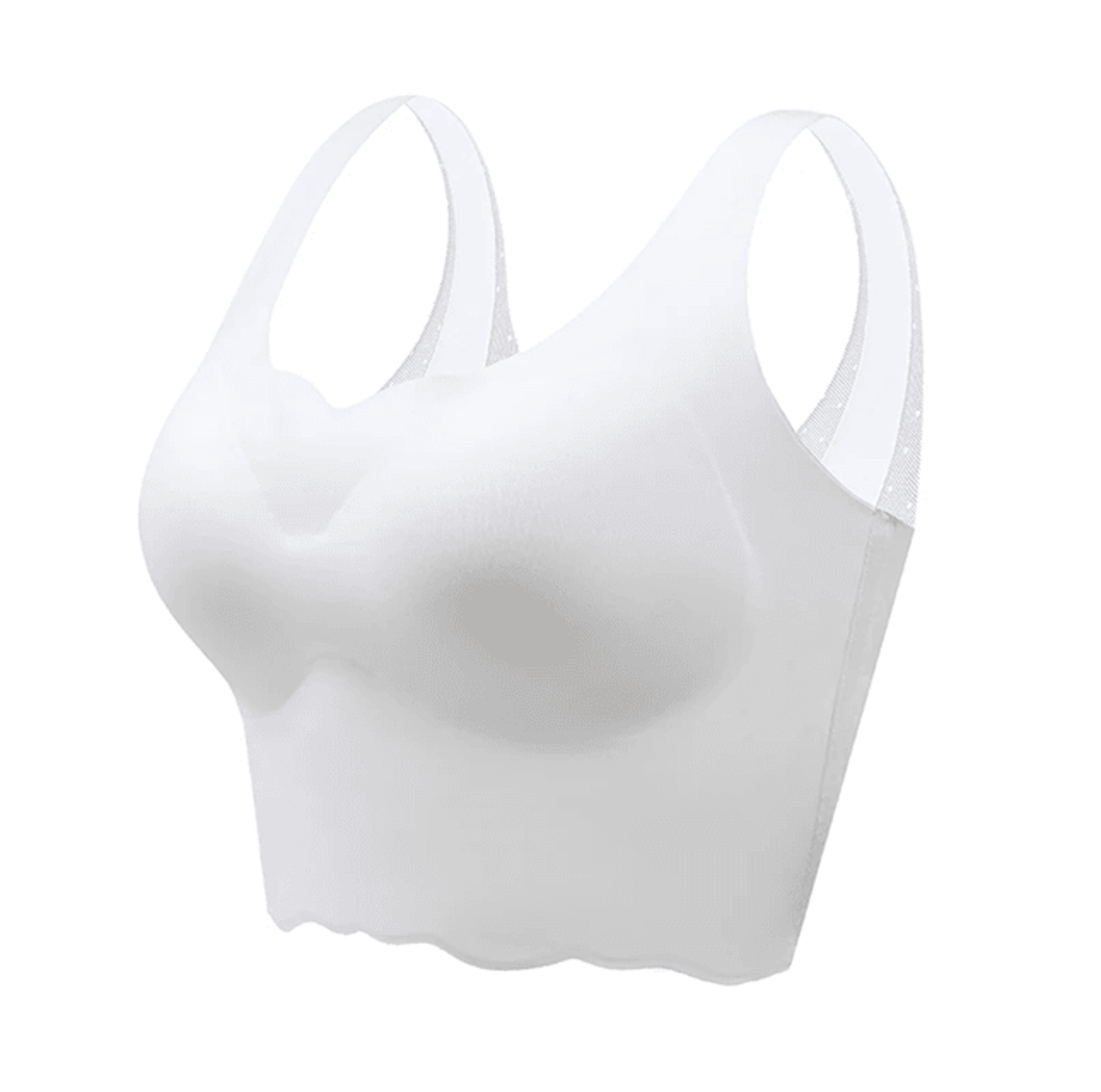 ice silk seamless bra ultra thin wireless plus size lingerie