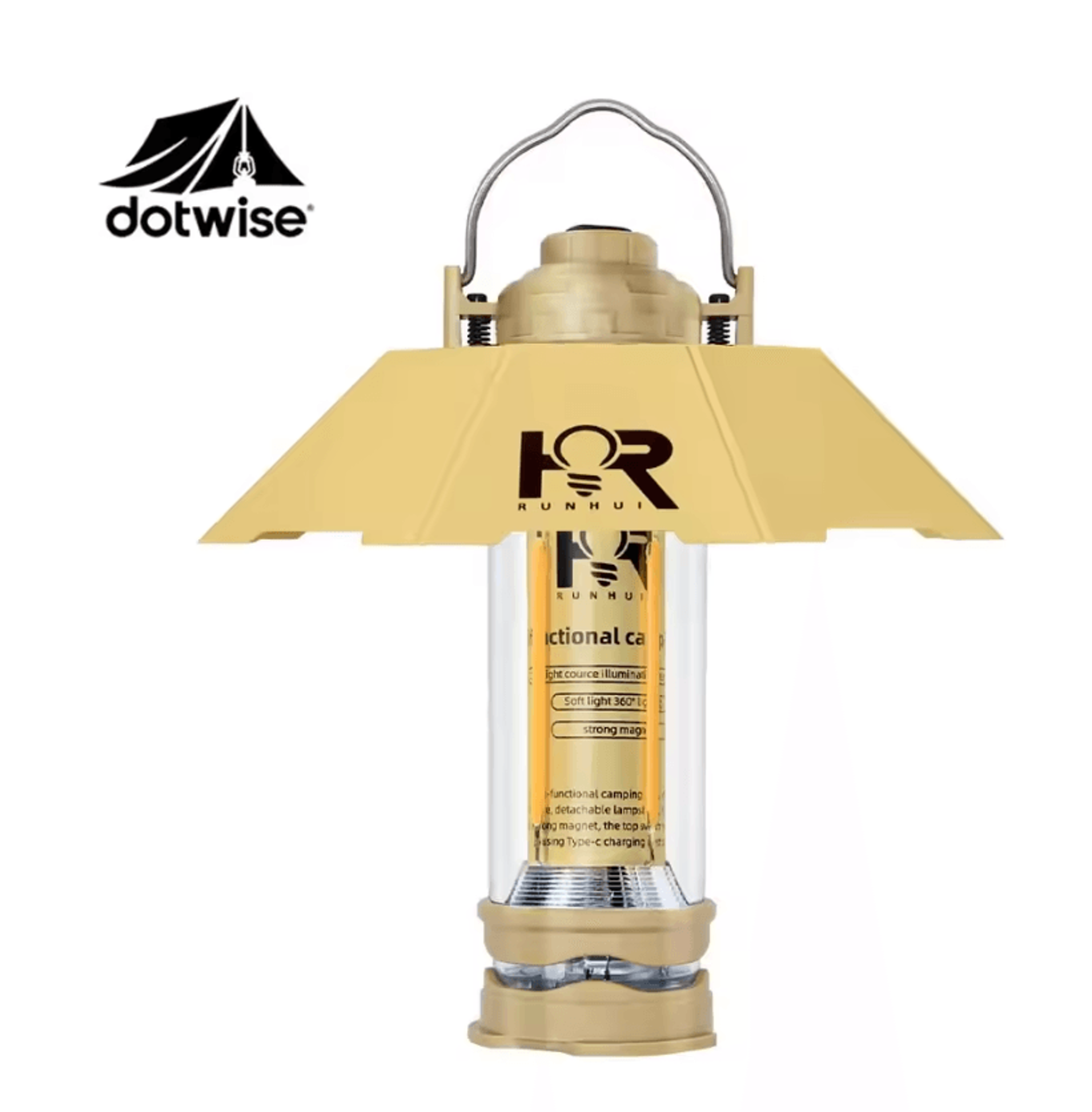 camping lantern portable retro tent light waterproof outdoor atmosphere lamp