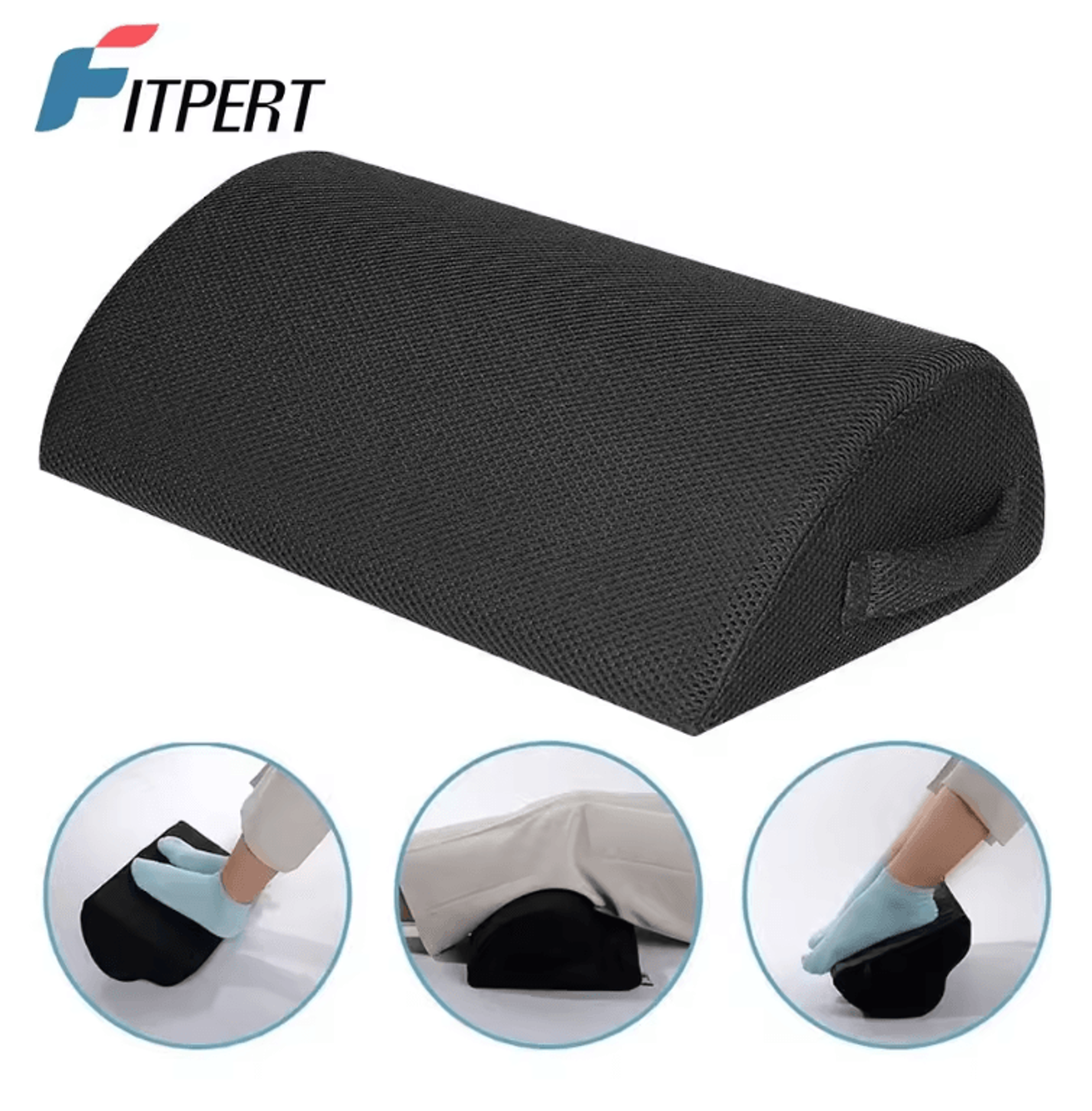 memory foam foot rest for under desk comfort and support