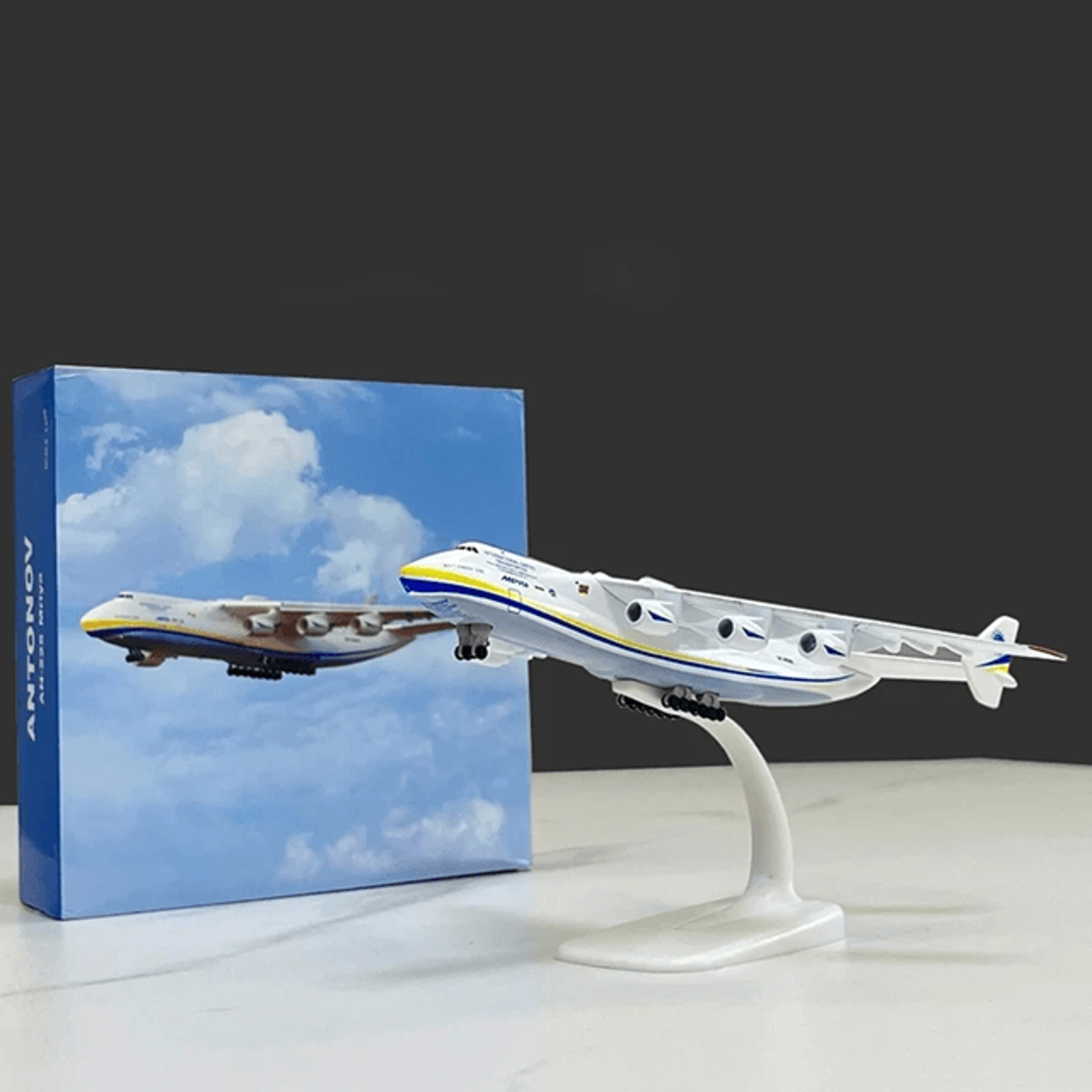 antonov an225 mriya metal model airplane 1 400 scale collectible aircraft